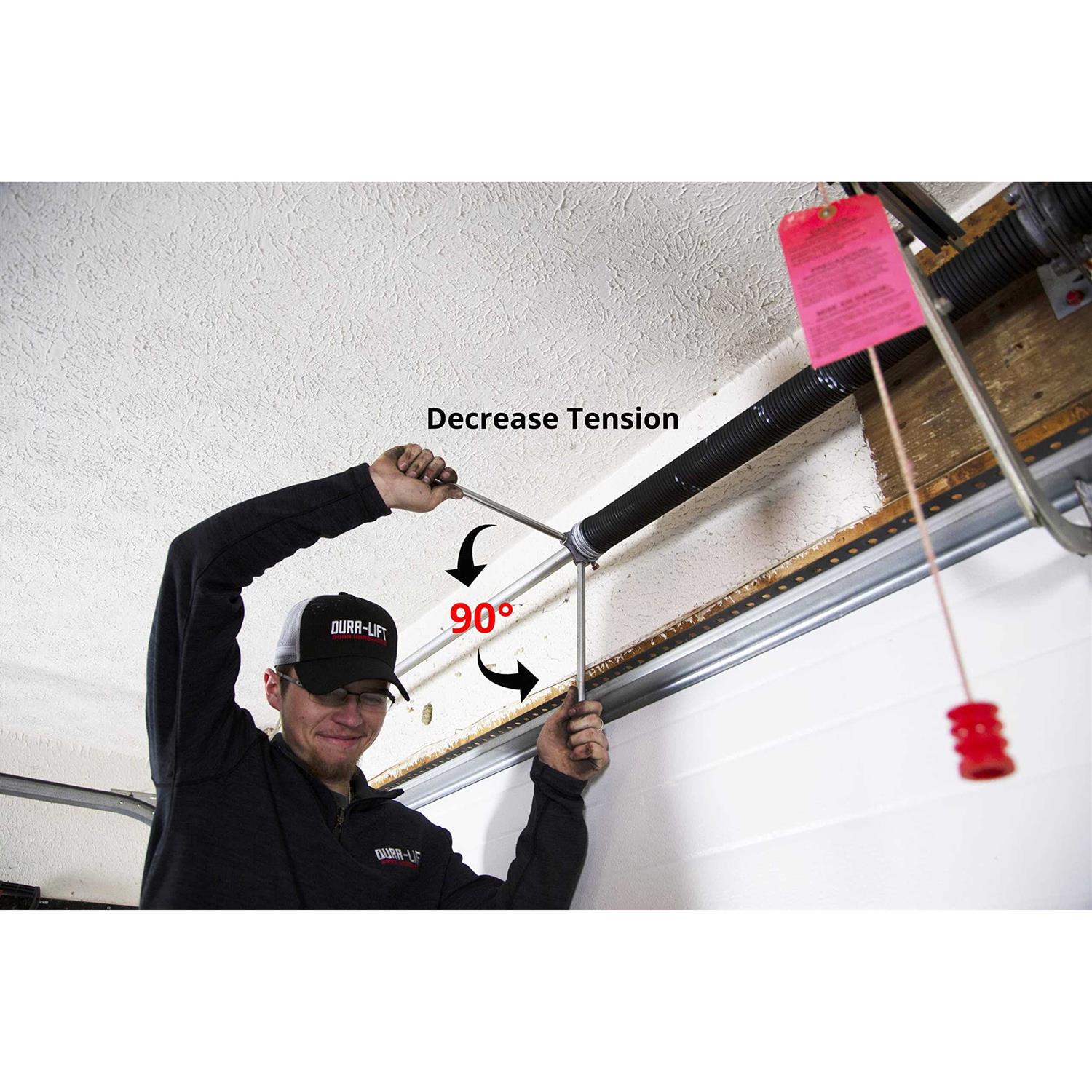 Dura-lift 18 in. Torsion Spring Winding Rod - Image 4