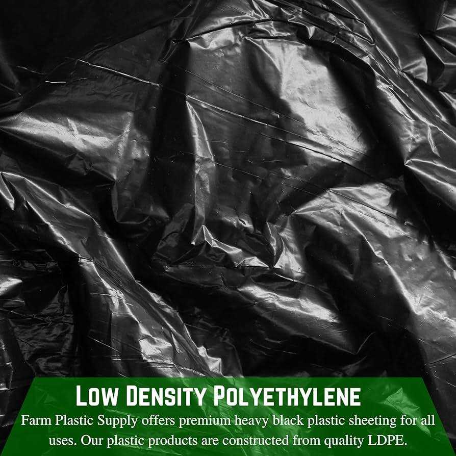 Farm Plastic Supply Black Plastic Sheeting mil - Image 4