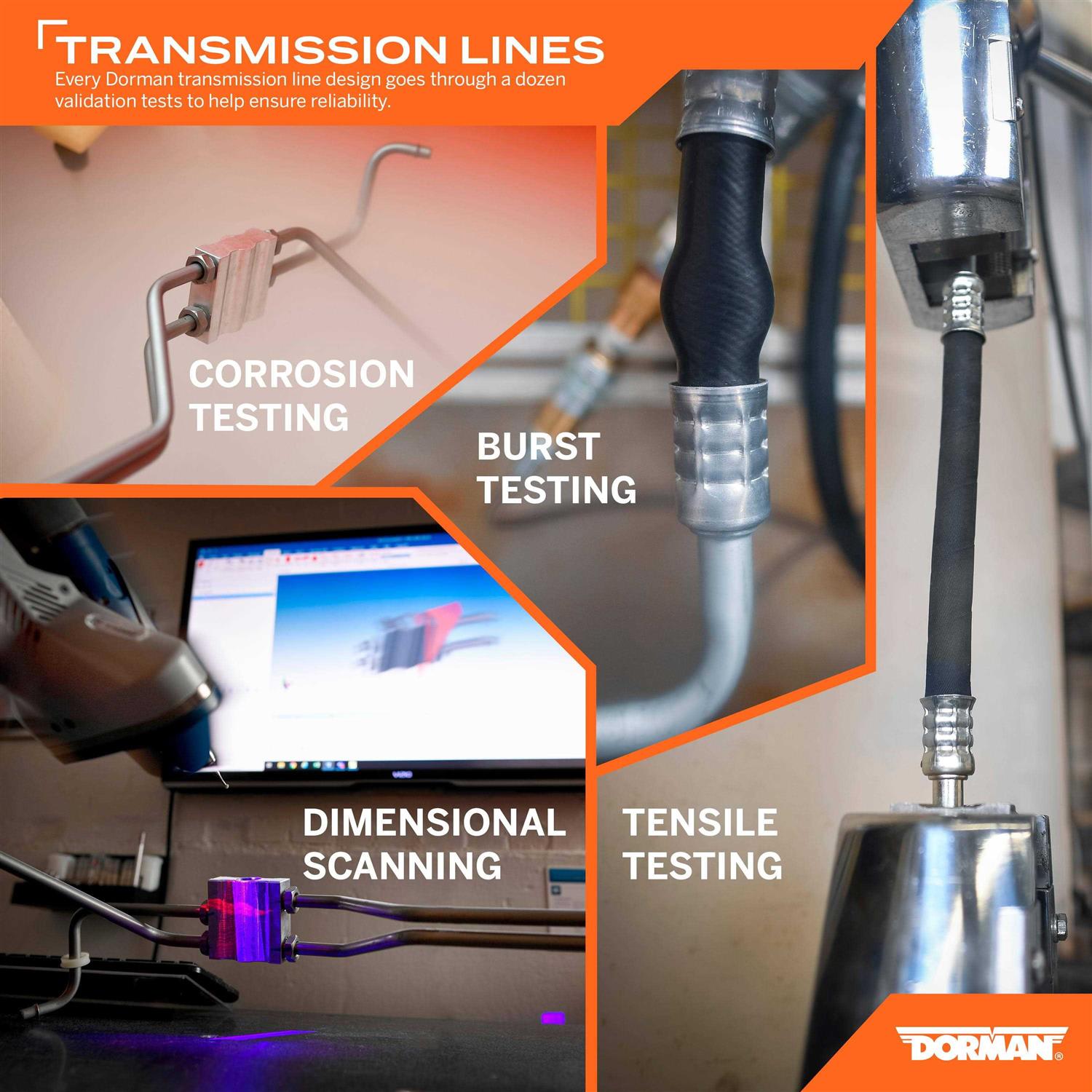 Dorman 624-122 Automatic Transmission Oil Cooler Hose Assembly - Image 4