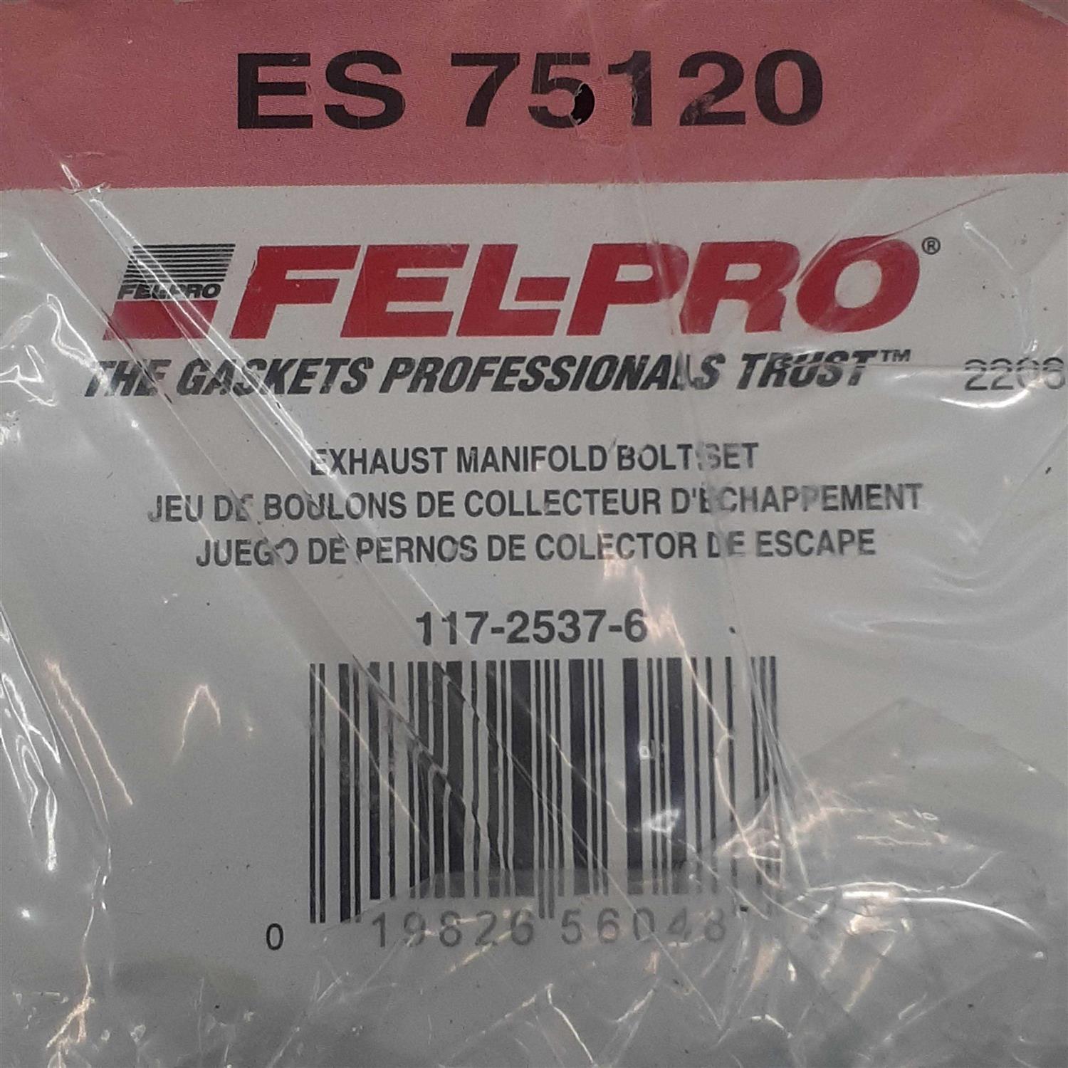 Fel-Pro ES75120 Exhaust Manifold Bolt Set - Image 4