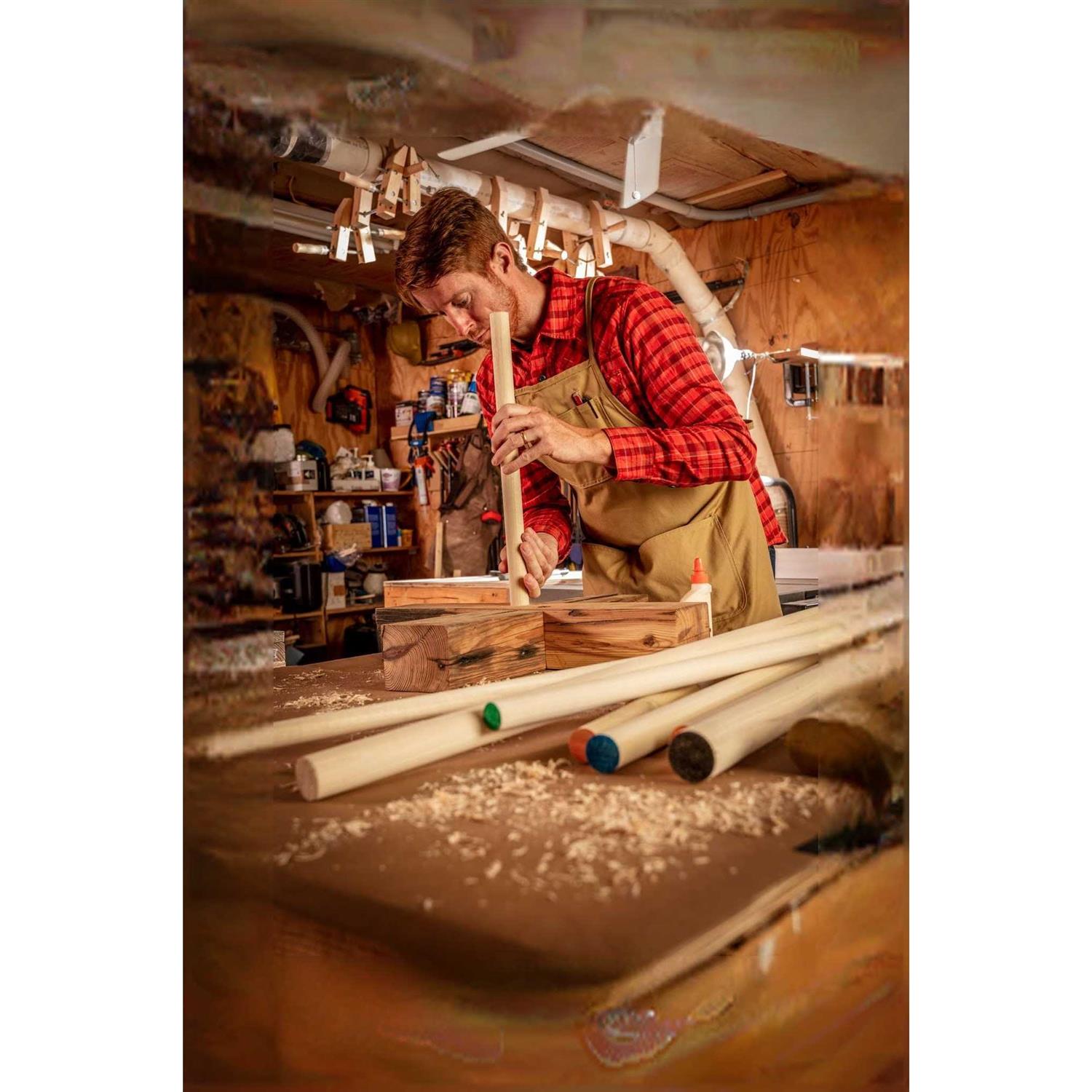 Madison Mill Dia x 48-in L Round Poplar Dowel - Image 4