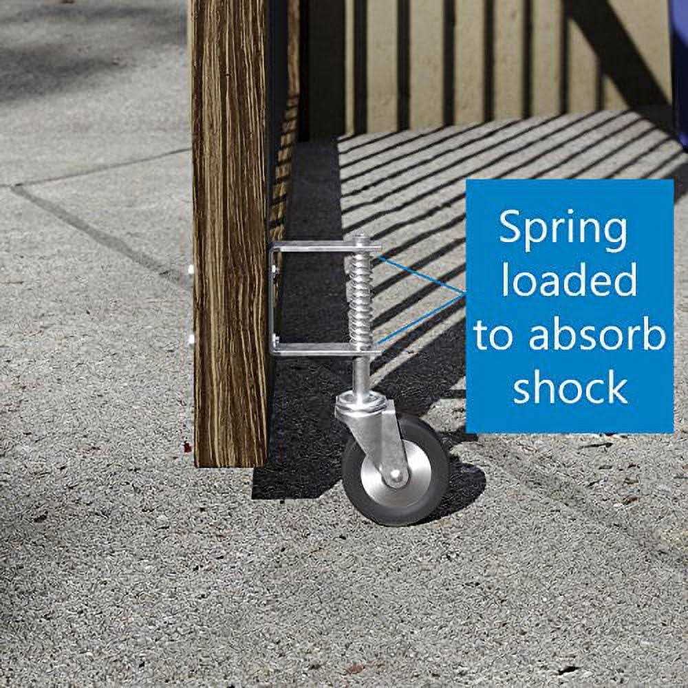 Gate Caster National Hardware N192-217 - Image 4