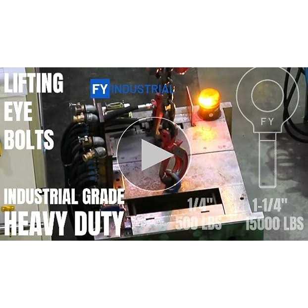 FY Lifting Shoulder Eye Bolt - Image 5