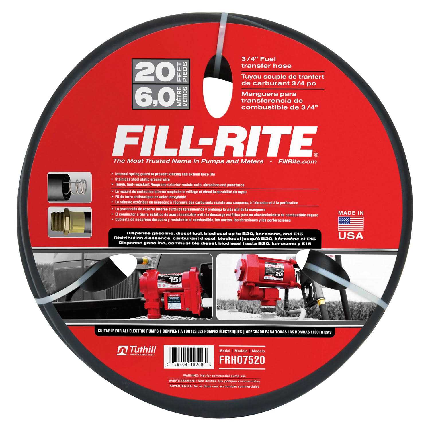 Fill-Rite Fuel Transfer Hose FRH07520 - Image 4