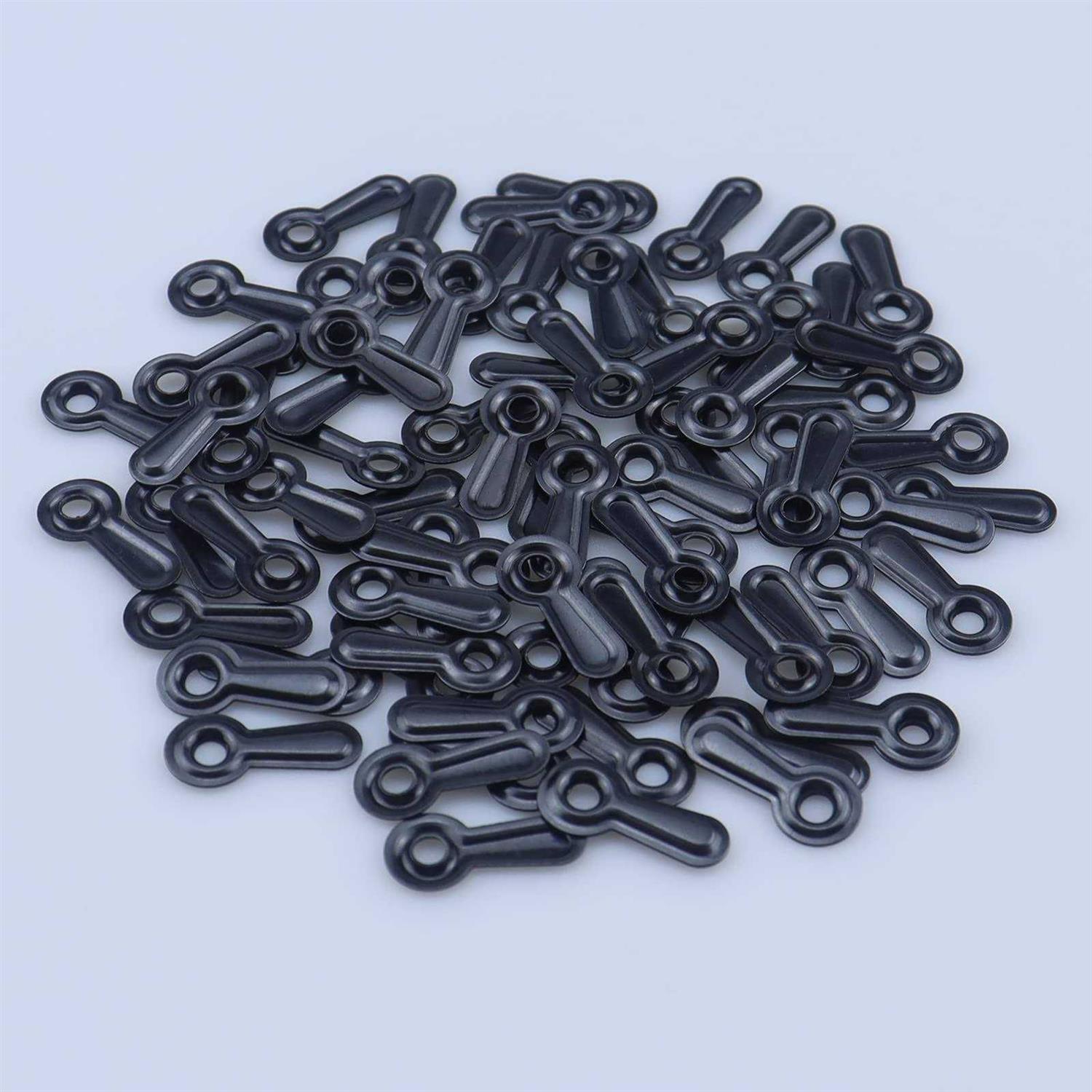 Picture Frame Turn Button Fasteners Set 100 Pieces Picture Frame Hardware Backing Clips Photo Frame Hardware Clips with 100 Pieces Screws - Image 5