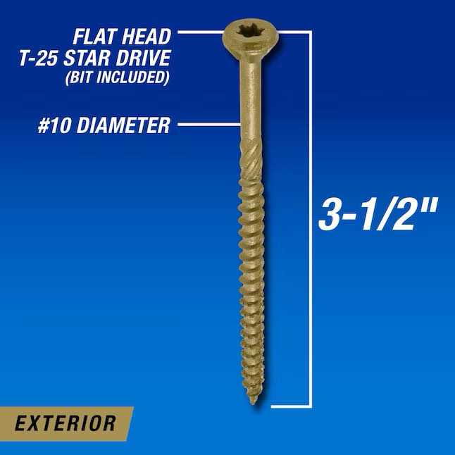 Power Pro Epoxy Exterior Wood Screws - Image 4