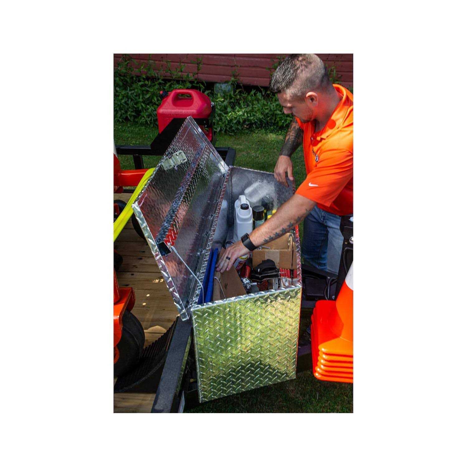 Buyers Products Aluminum Trailer Tongue Box 1701385 - Image 4