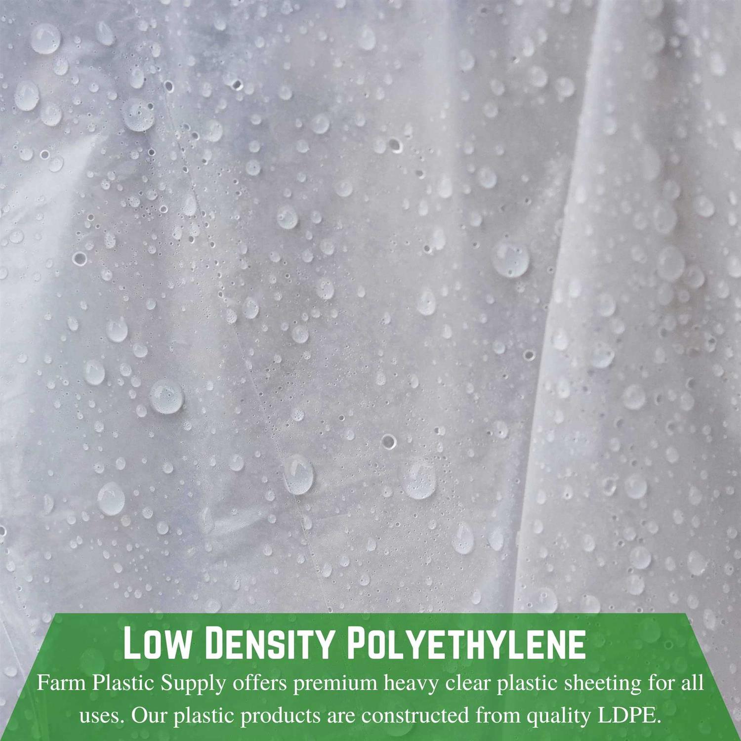 Farm Plastic Supply Clear Plastic Sheeting mil Thick Plastic Sheeting - Image 5