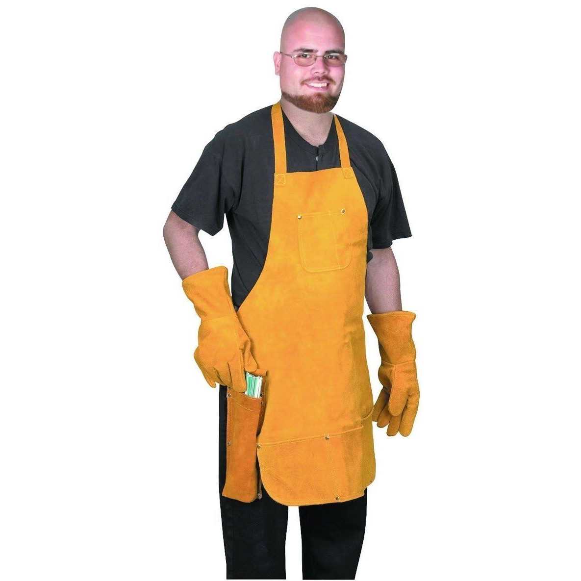 Chicago Electric Welder's Leather Combo Set 3 Pc - Image 3