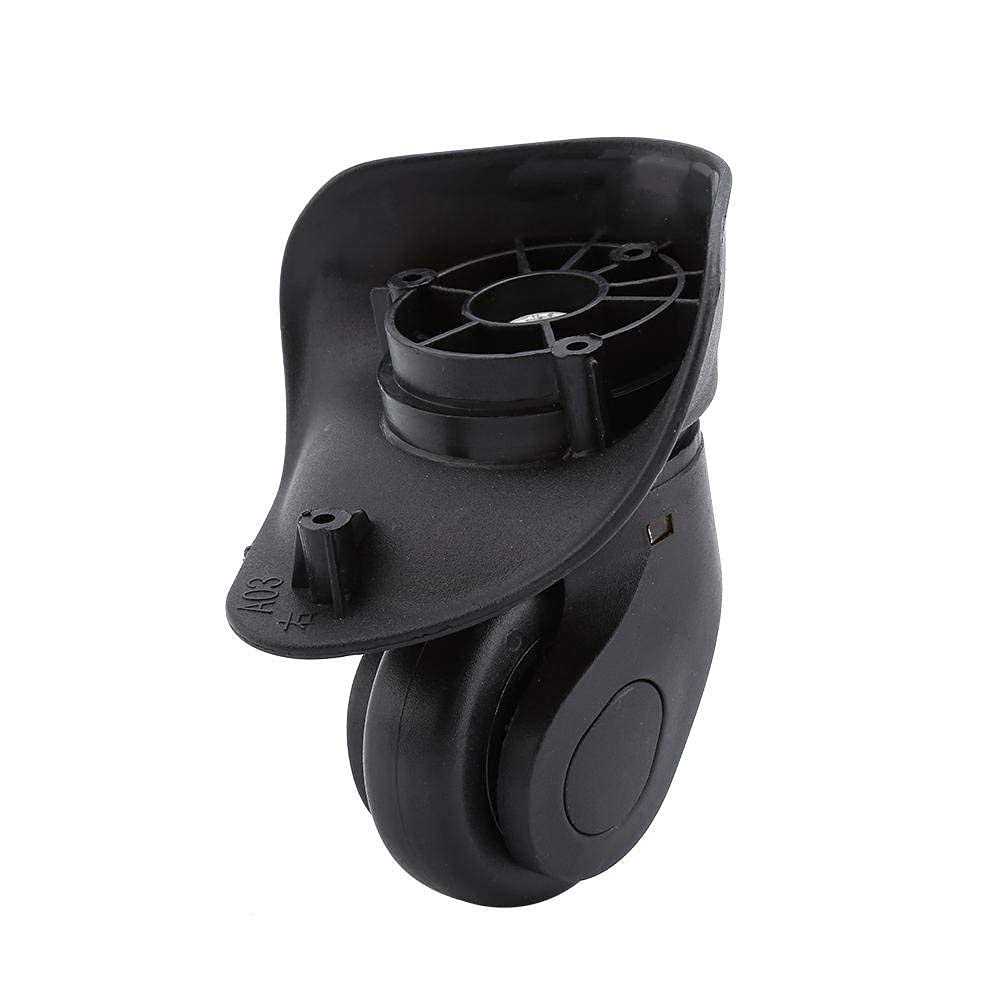 Dilwe 1 Pair Luggage Wheels Suitcase Replacement Wheels for Luggage Suitcase Trolley - Image 3
