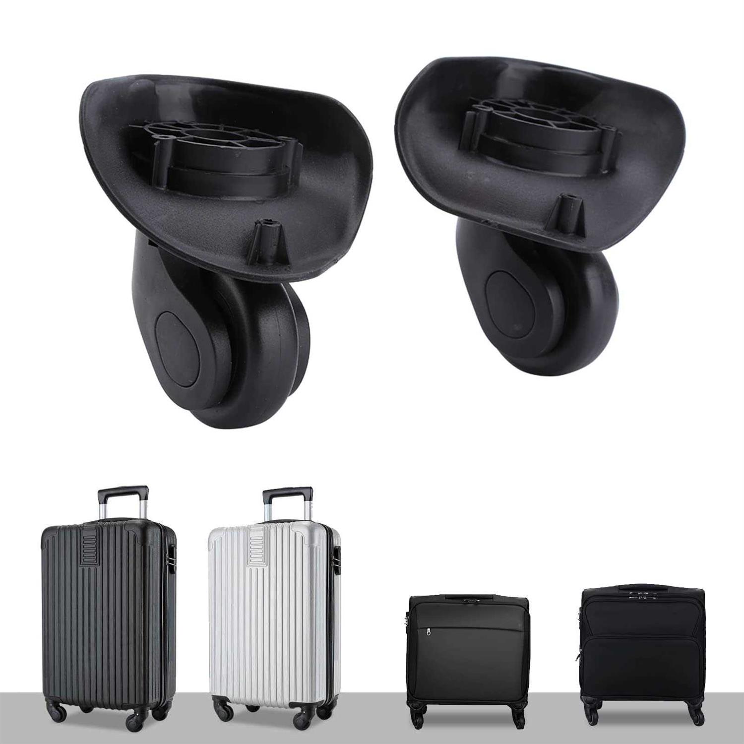 Dilwe 1 Pair Luggage Wheels Suitcase Replacement Wheels for Luggage Suitcase Trolley - Image 4
