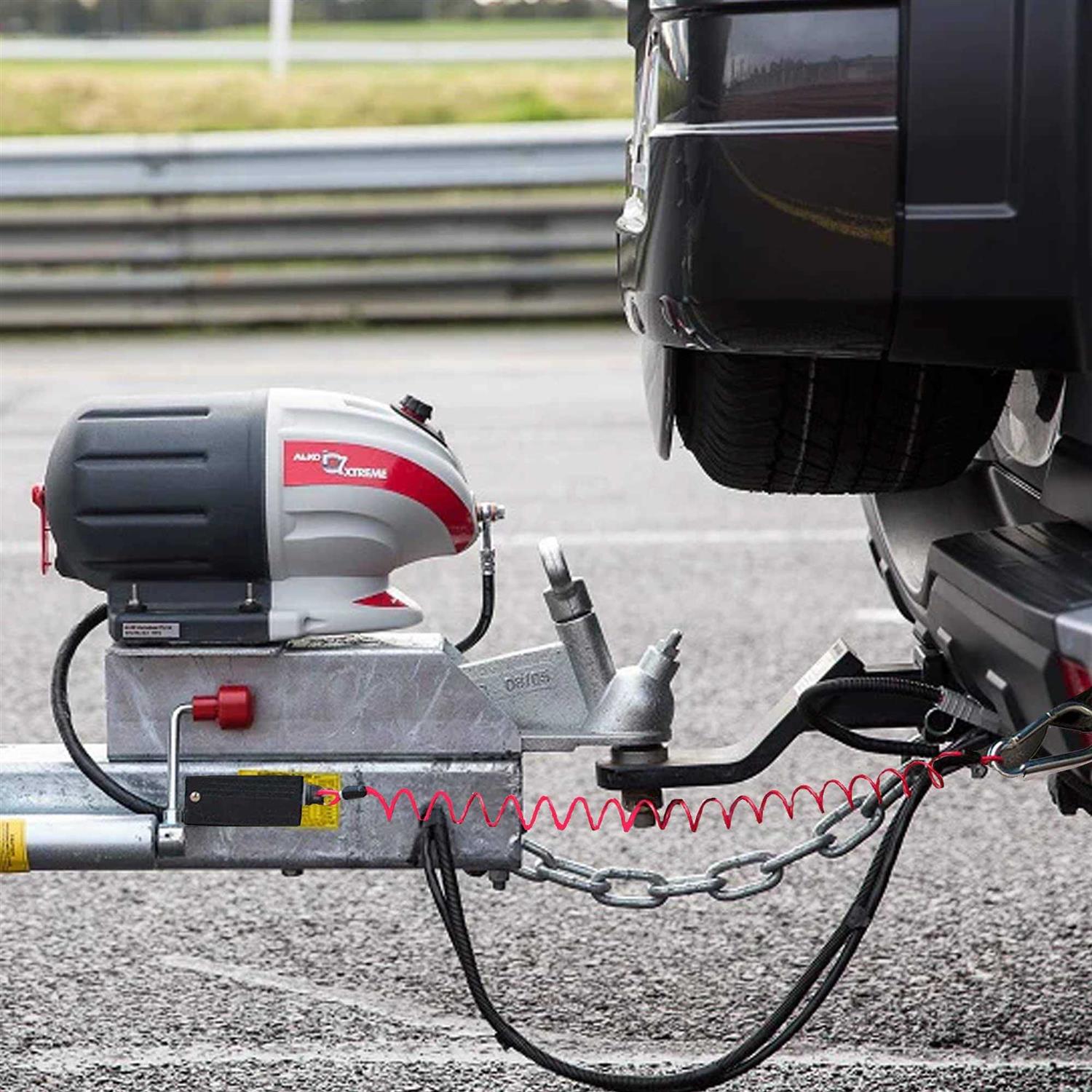 Performore Breakaway Trailer Cable Heavy Duty Steel Wire Coiled Safety Cables Strap for RV Towing Trailer - Image 3