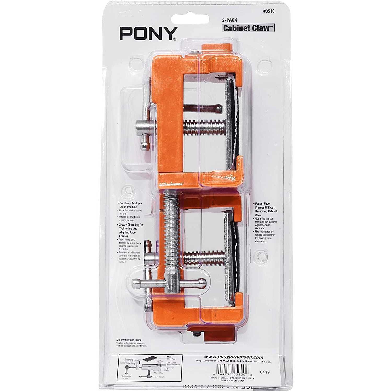 Pony 8510 Cabinet Claw - Image 3