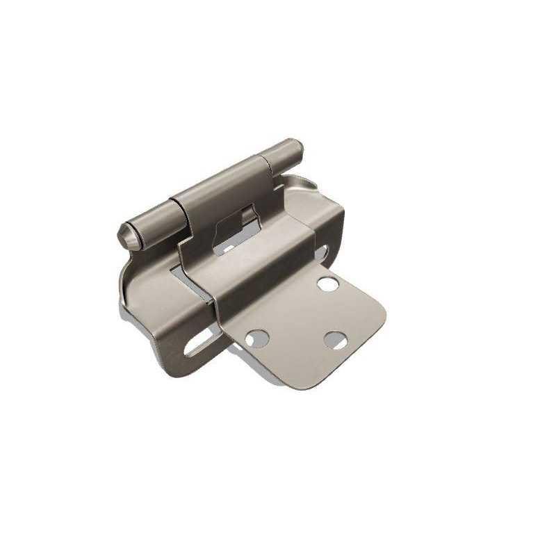 Amerock Self Closing 3/8 Inset Partial Wrap Cabinet Hinge BPR7565G10 - Image 3