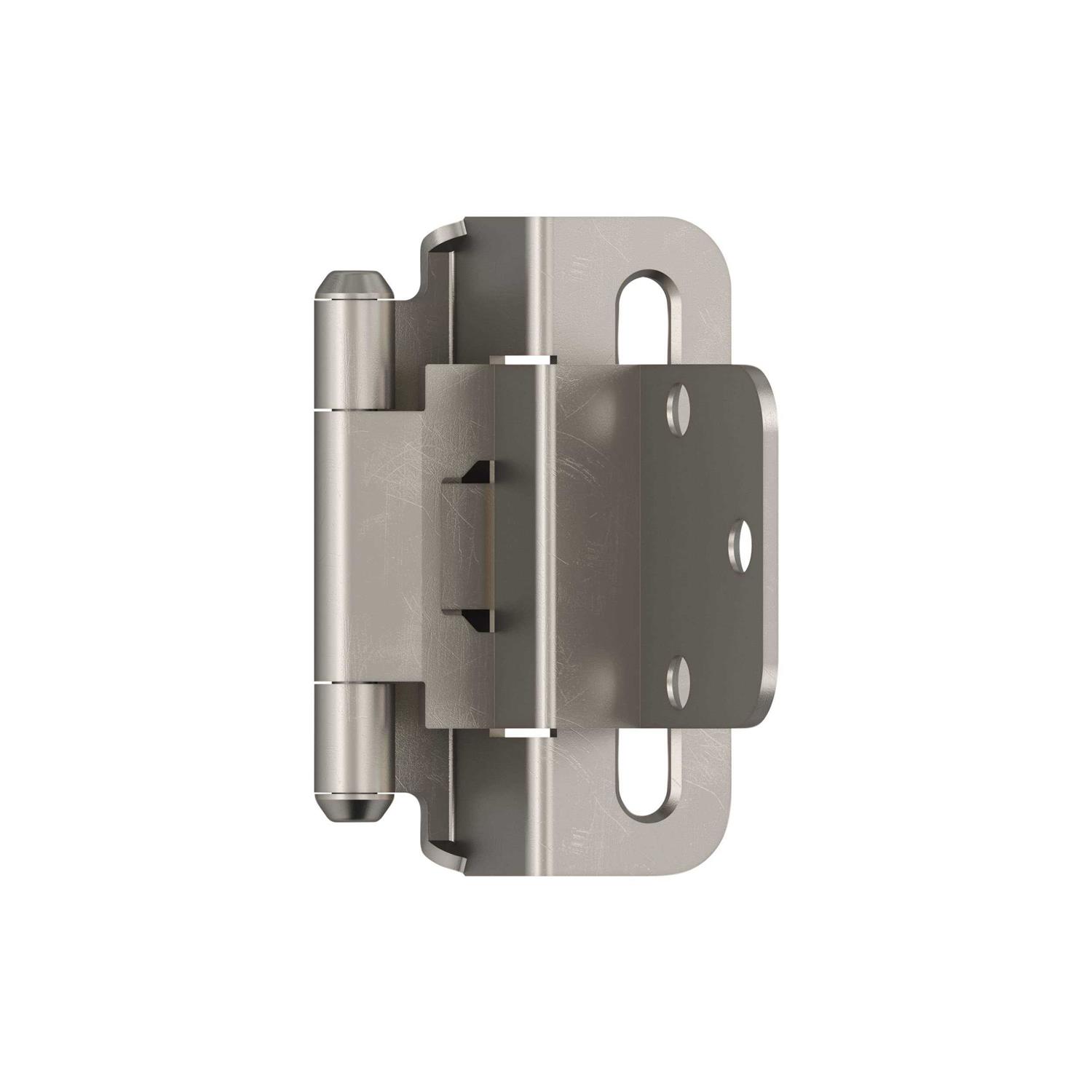 Amerock Self Closing 3/8 Inset Partial Wrap Cabinet Hinge BPR7565G10 - Image 5