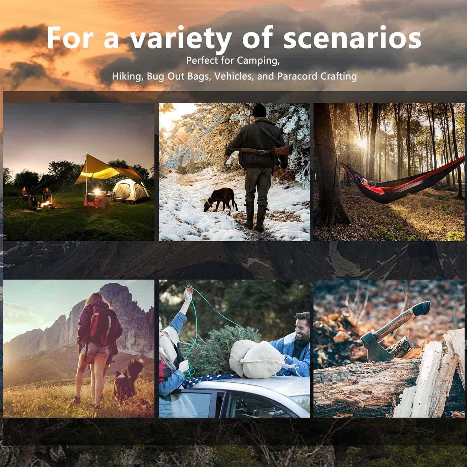 Paracord 1000lb 1000 250 100 50ft Paracord - Image 5