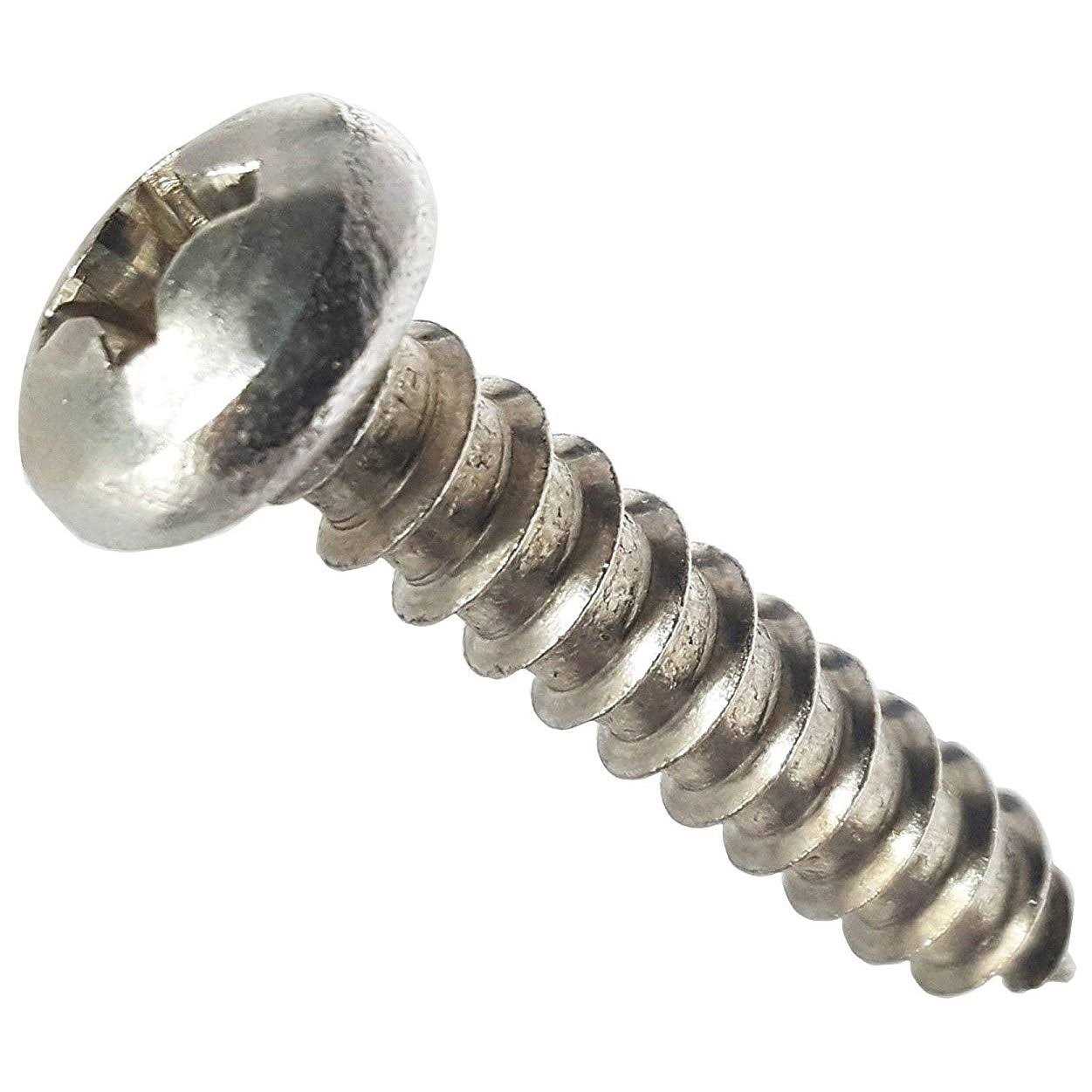 Fastenere Phillips Pan Head Sheet Metal Screws Stainless Steel 18-8 Qty - Image 3