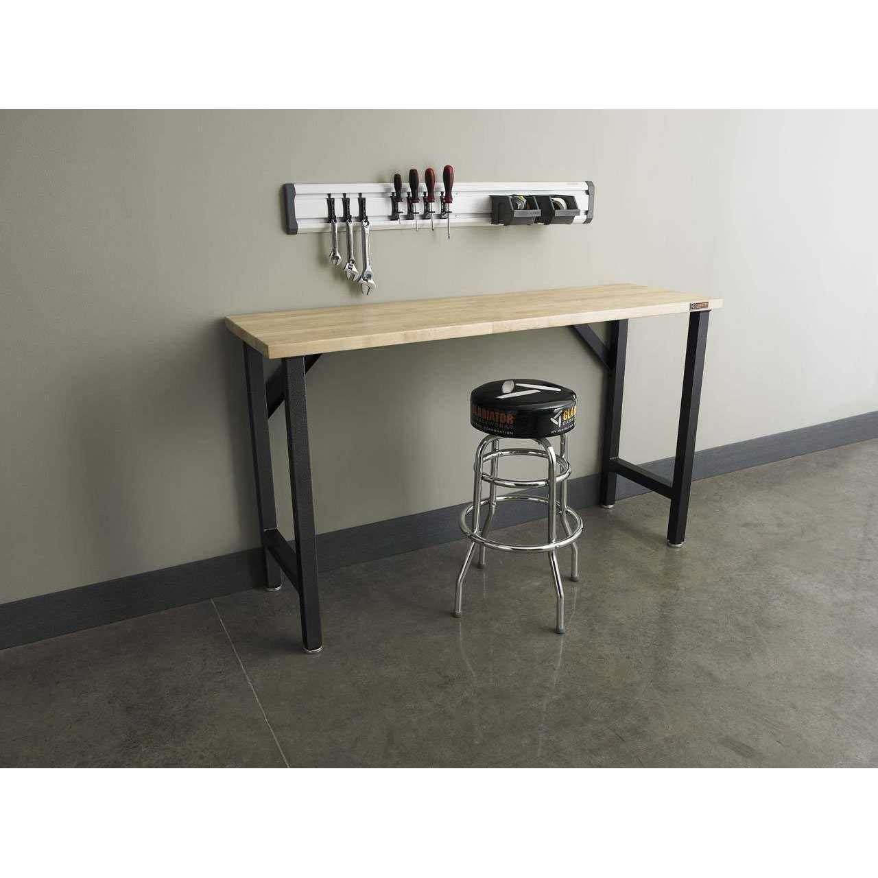 Gladiator 66-1/2 Wide Hardwood Modular Workbench - Image 3