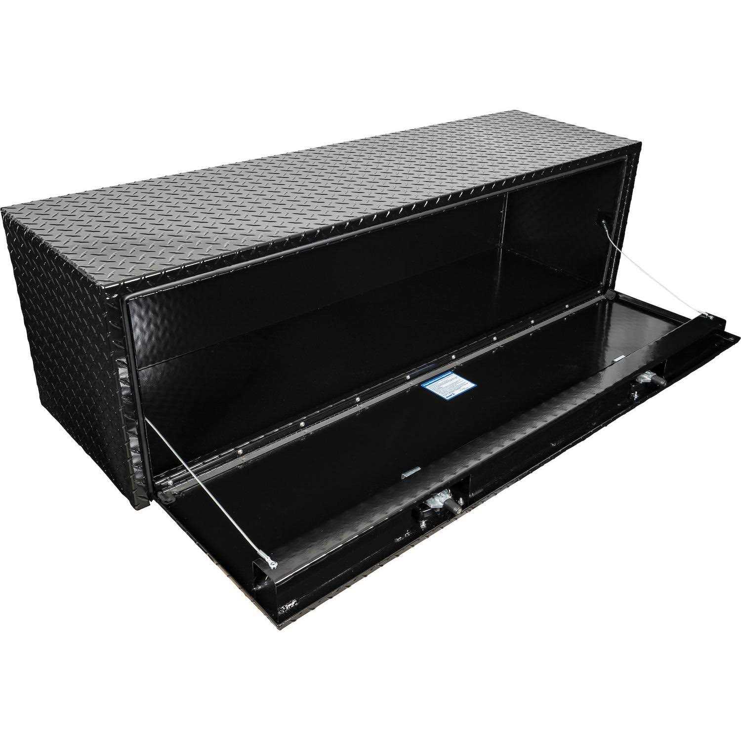 Buyers Products -Black Diamond Tread Aluminum Underbody Truck Box 18x18x60 Inch - Image 3