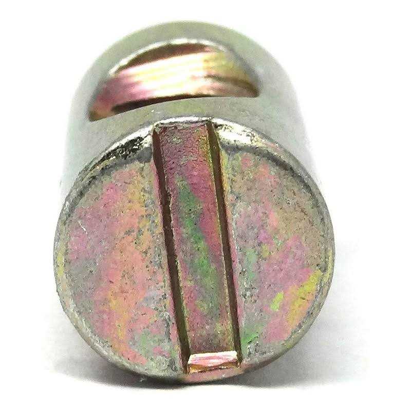 Waterwood 10pcs M6 Barrel Bolts Cross Dowel Slotted Furniture Nut for Beds Crib Chairs - Image 3