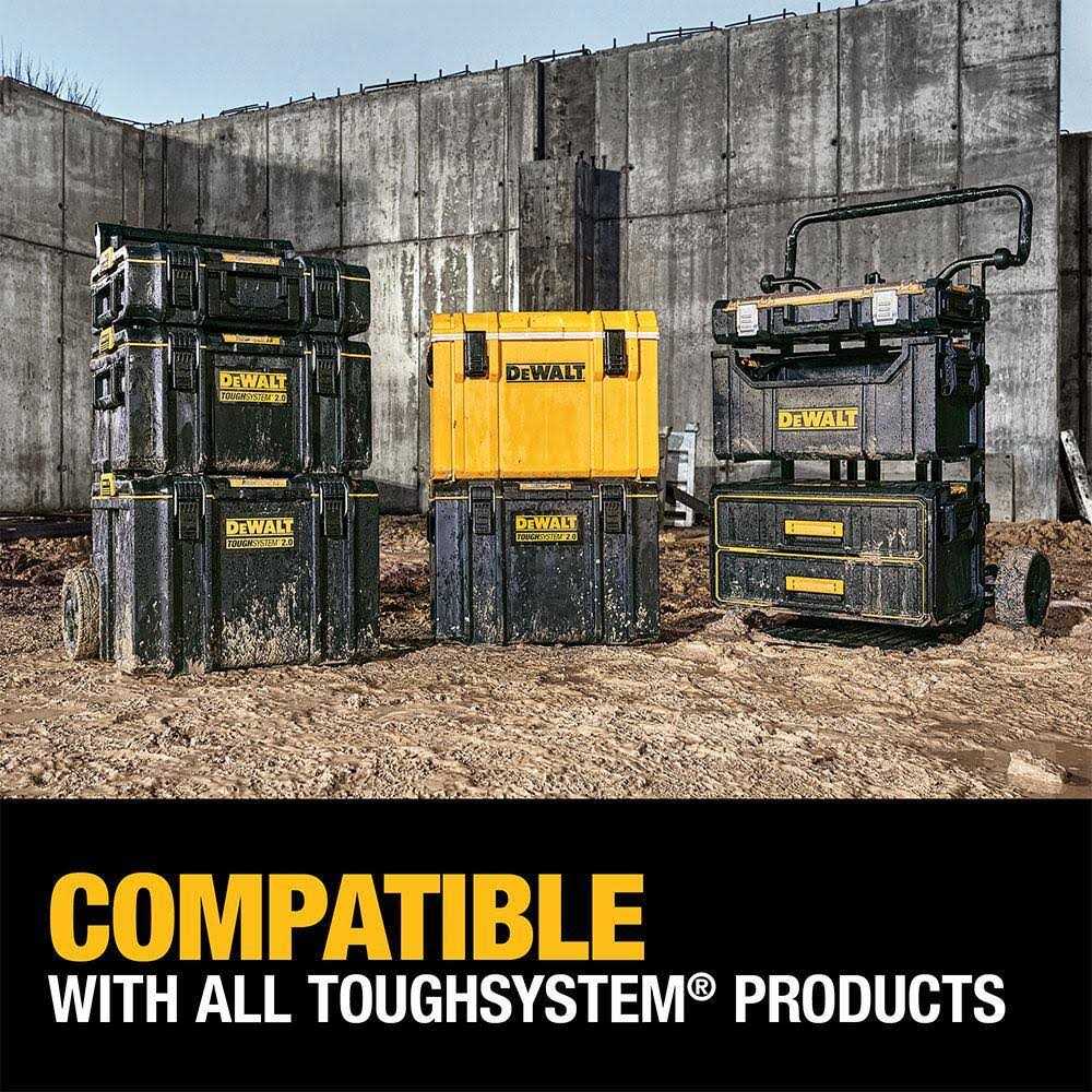 DEWALT TOUGHSYSTEM 2.0 Small Tool Box, TOUGHSYSTEM 2.0 22 in. Large Tool Box and TOUGHSYSTEM 2.0 24 in. Mobile Tool Box - Image 3