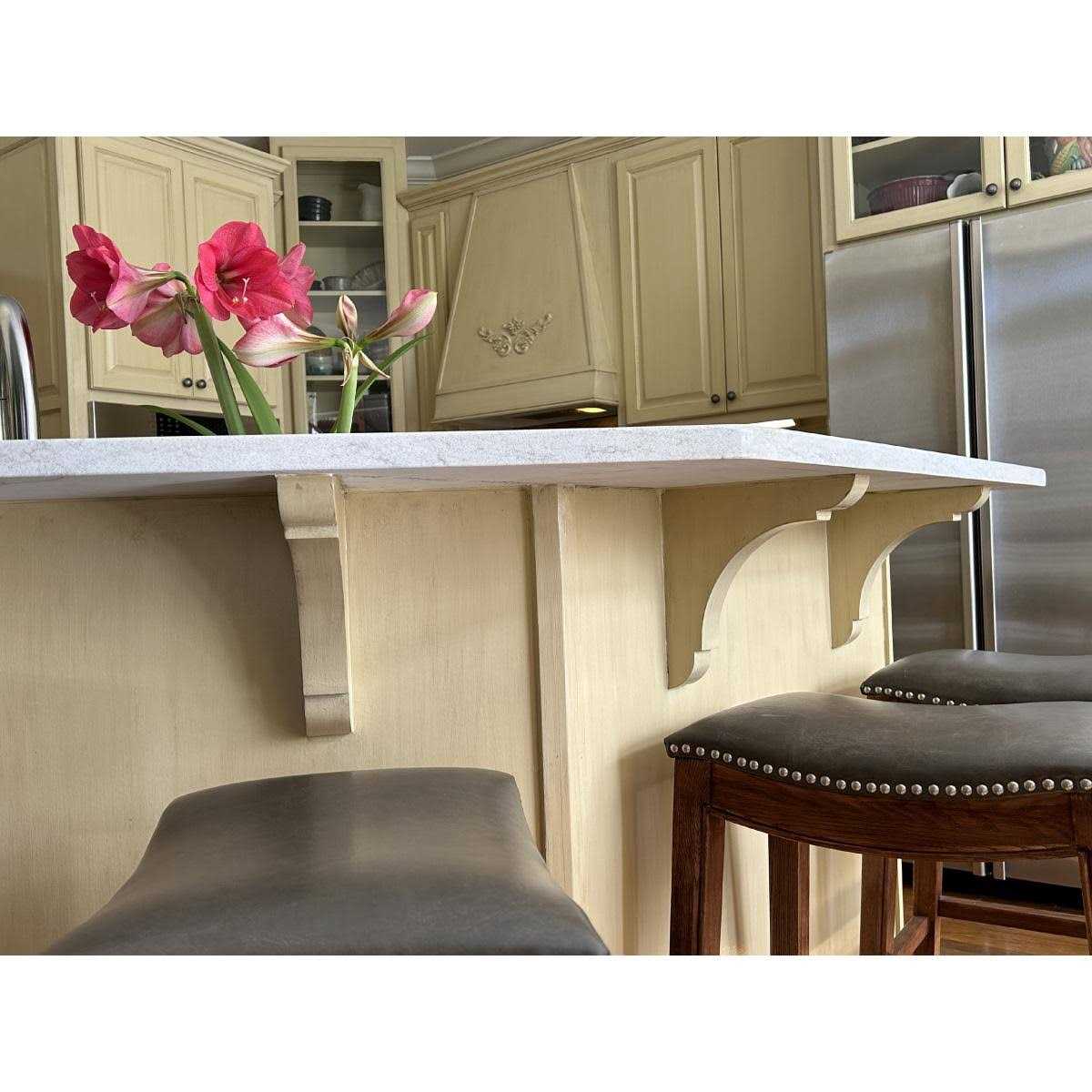 Ekena Millwork 1.75 x 12 x 12 in. Extra Large Olympic Wood Bracket - Image 4