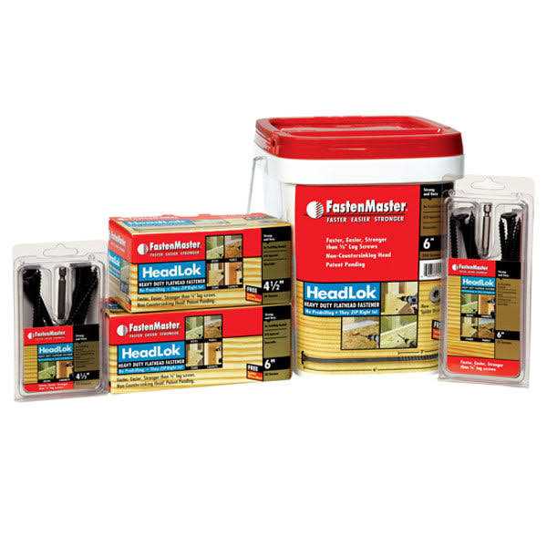 FastenMaster FMHLGM278-500 HeadLOK Flat Wood Screws - Image 3