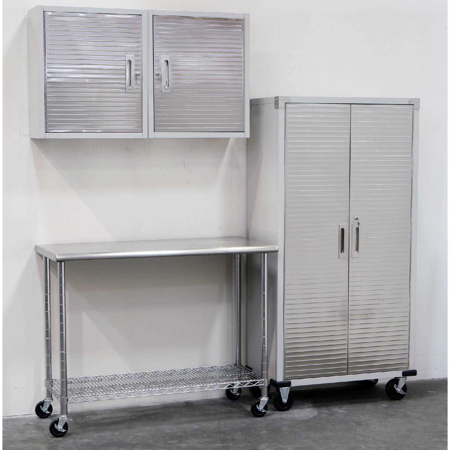 Seville Classics Stainless Steel Work Table - Image 3