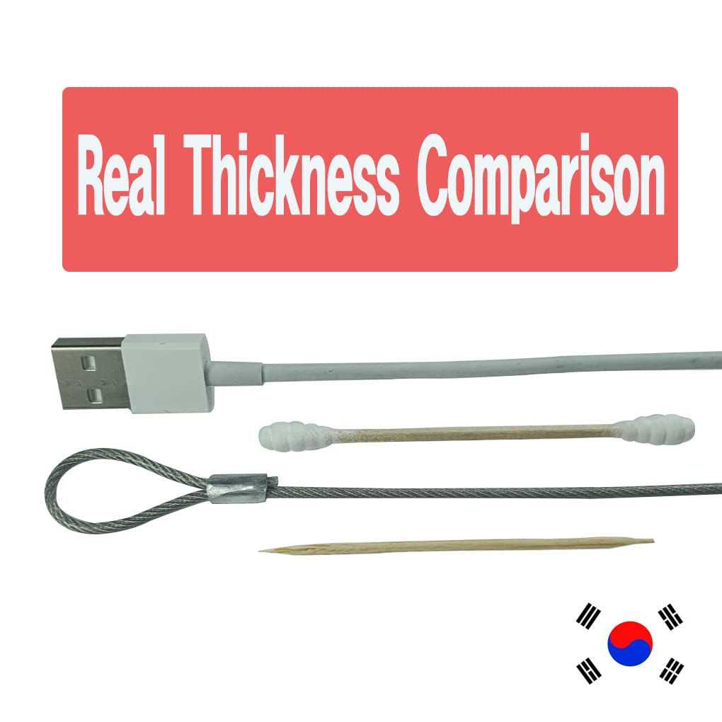 SSACK Stainless 304 Steel Looped Aircraft Cable Length of 10inch 12inch 14inch 20inch - Image 3