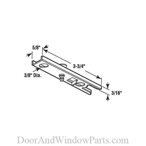 Prime-Line Bi-Fold Door Top Pivot Bracket - Image 3