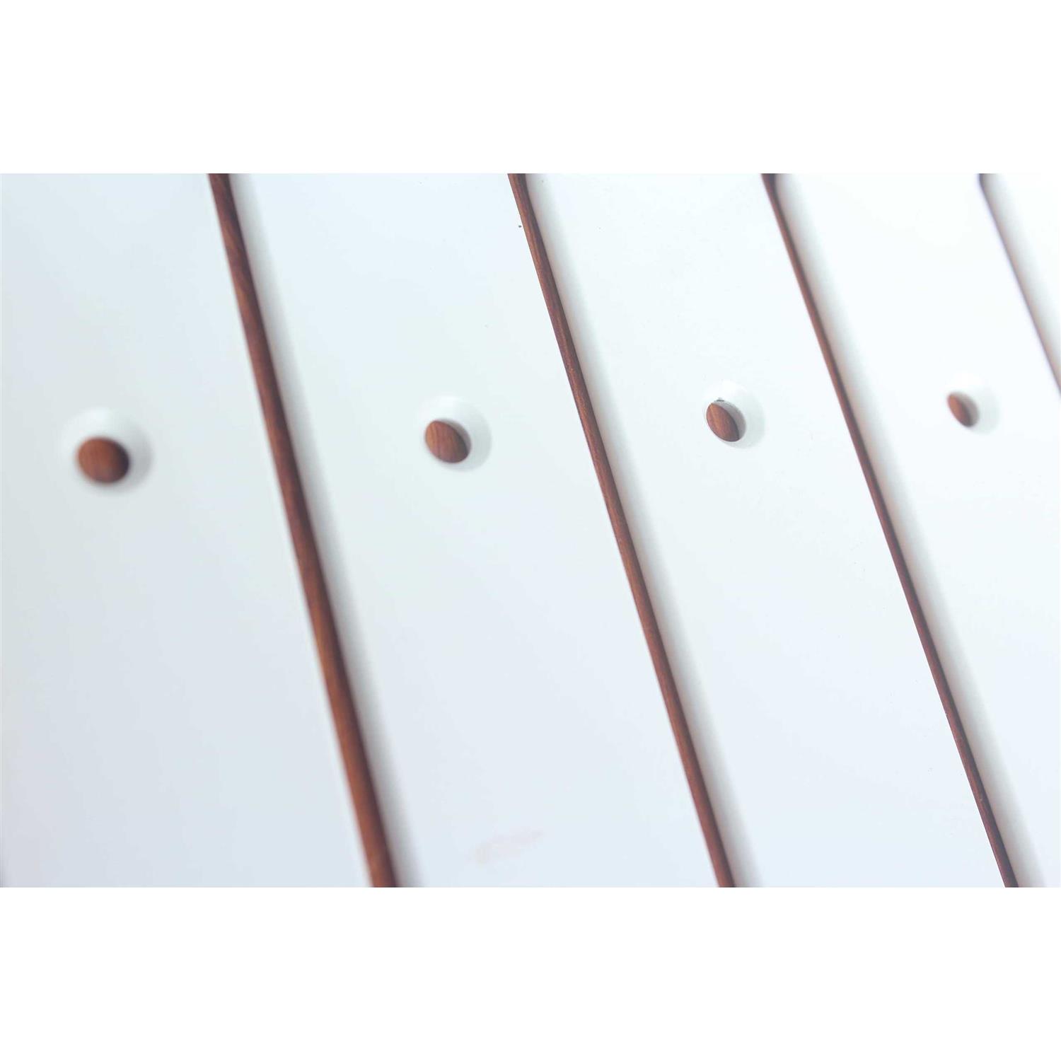 MHMYDZ H 6 x W 1.5 5mm Thick White Rustic Shelf Bracket - Image 4