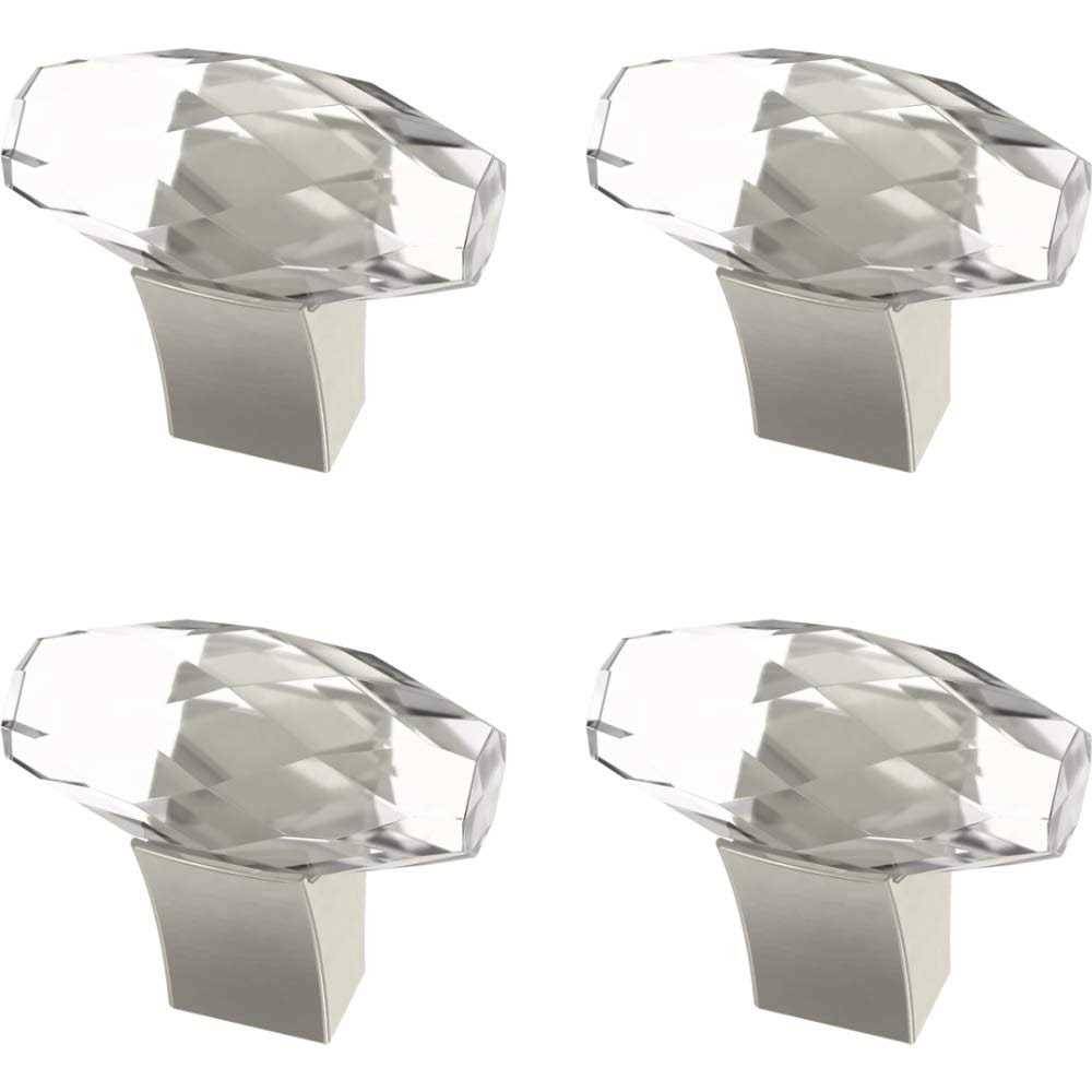 Franklin Brass Cut Glass Oval Cabinet Knob P40857K - Image 4