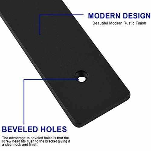 Claimed Corner Premium Heavy-Duty Shelf Brackets Quarter Inch Thick - Image 3