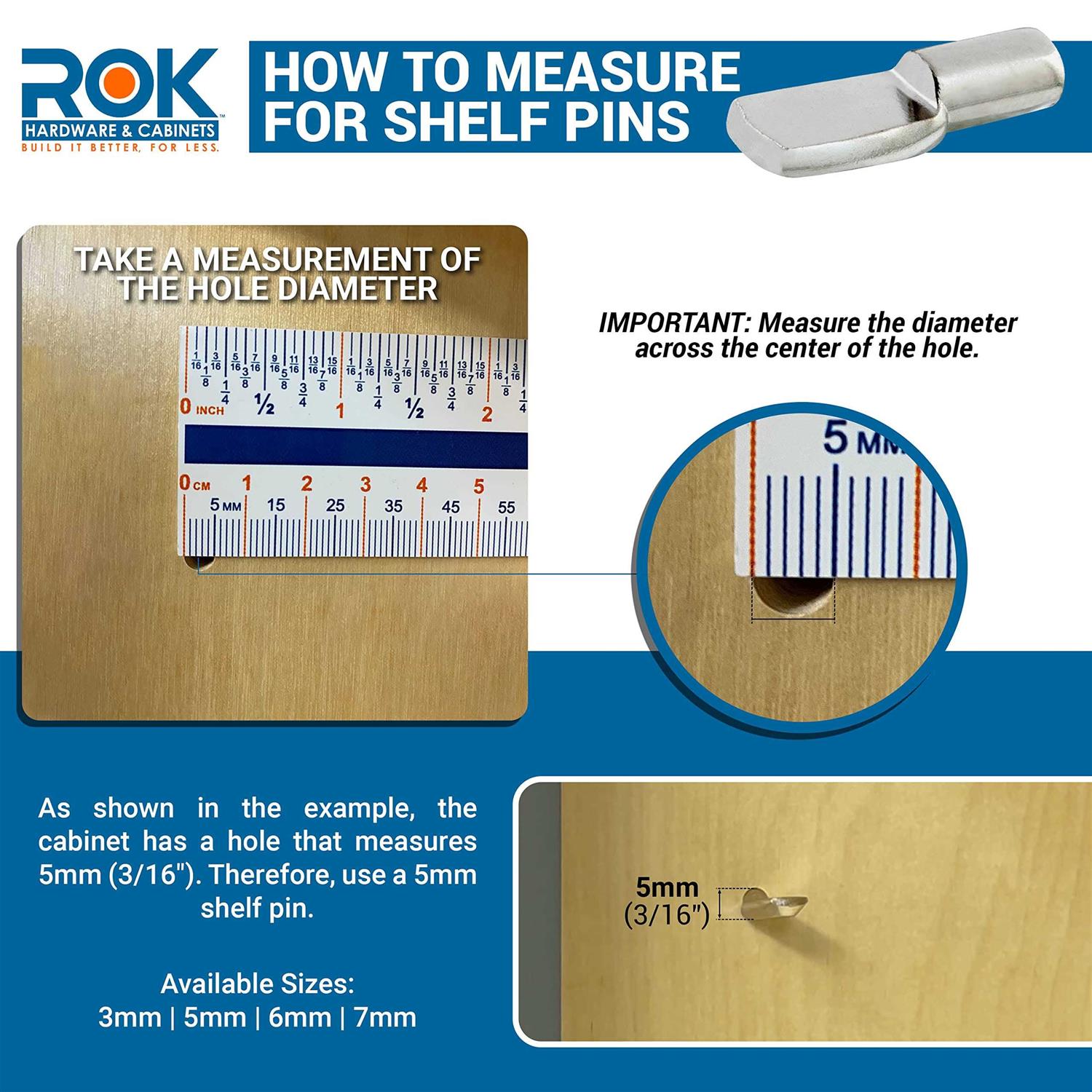Pioneer 0947007-20 5mm Nickel Shelf Pin Handy Button - Image 4