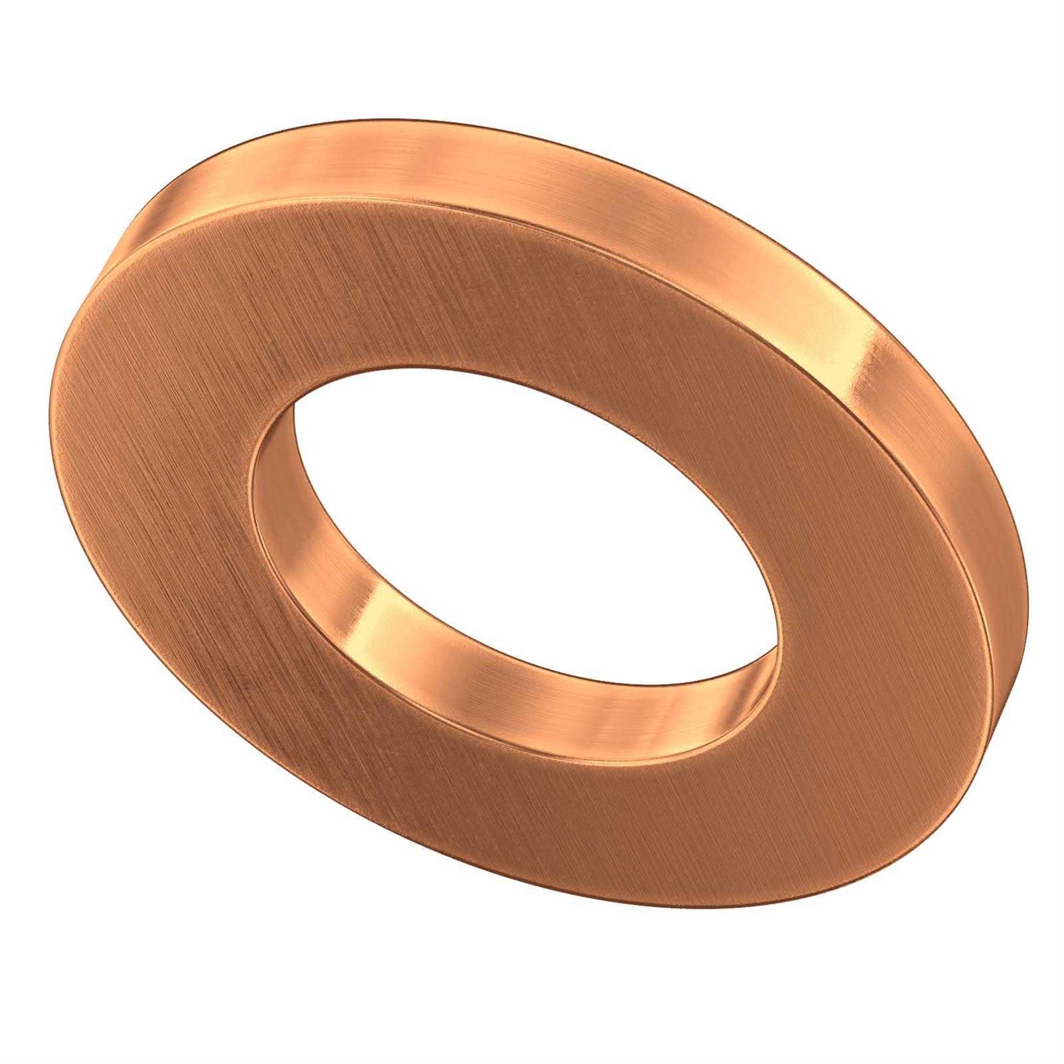 10mm x 13.5mm x 1mm Copper Washers - Image 3