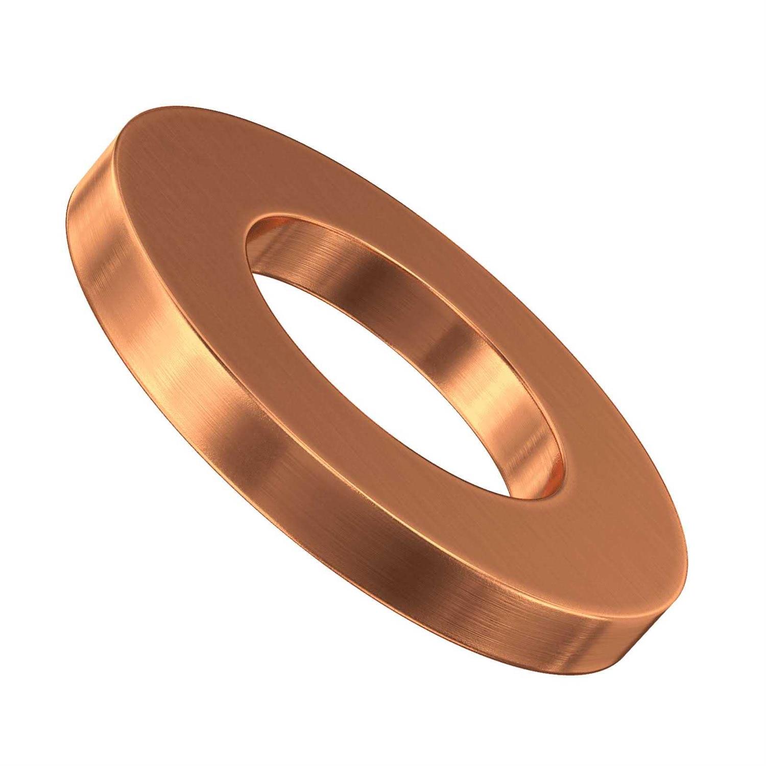10mm x 13.5mm x 1mm Copper Washers - Image 5