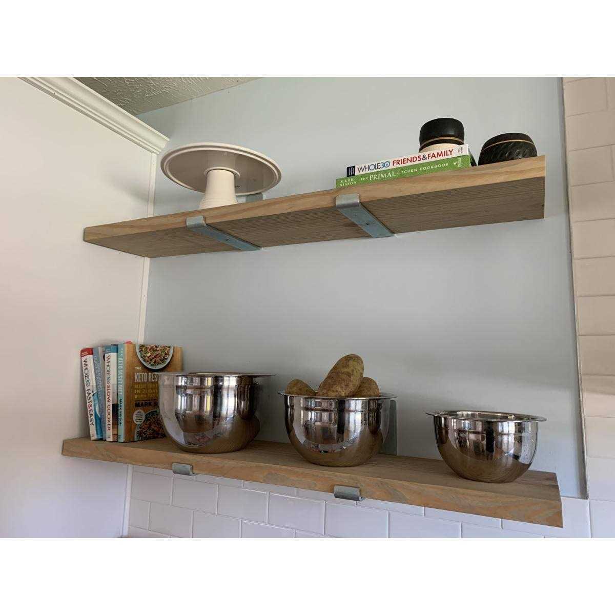 Ekena Millwork 2W x 6D x 5 1/2H Steel Hanging Shelf Bracket - Image 5