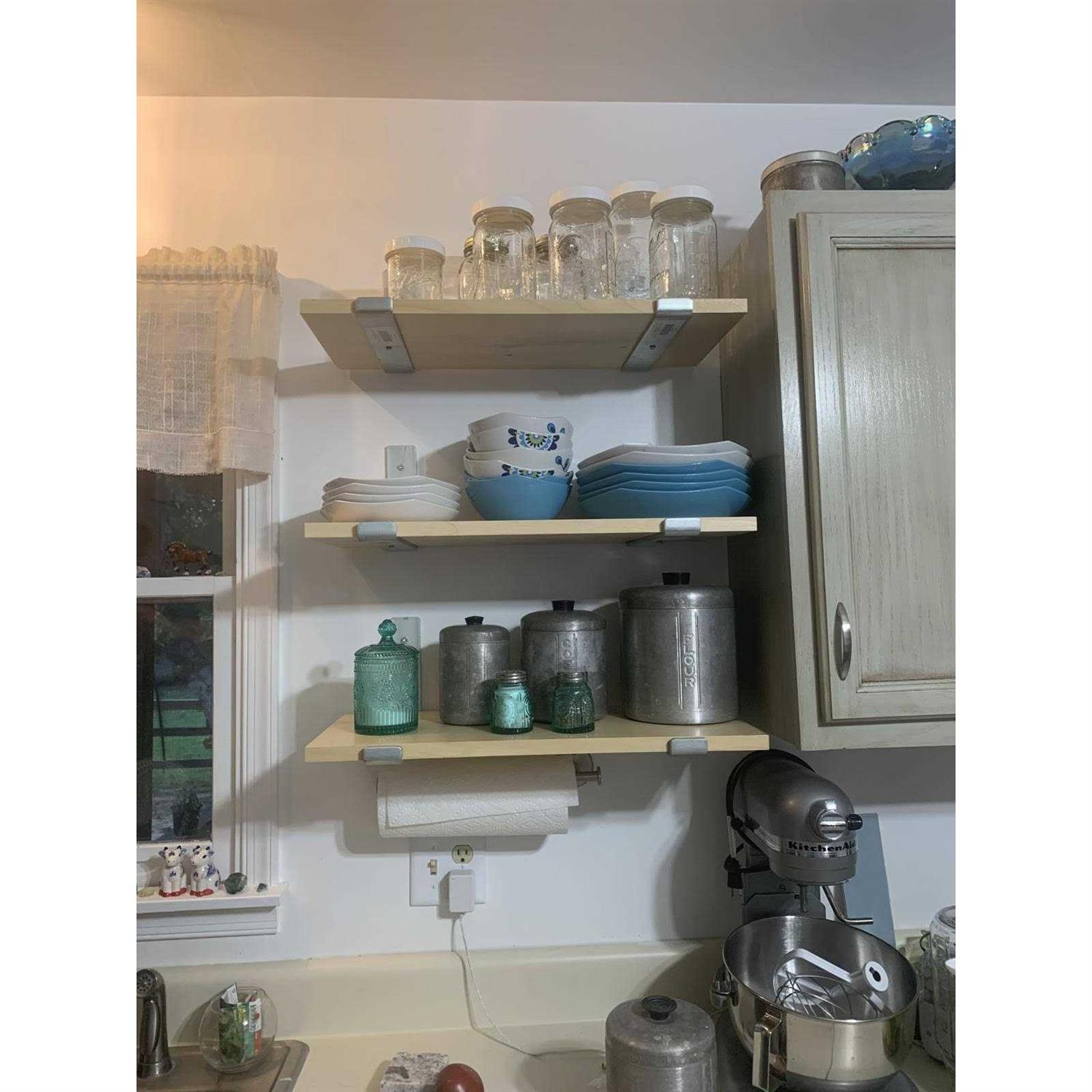 Ekena Millwork 2W x 6D x 5 1/2H Steel Hanging Shelf Bracket - Image 3