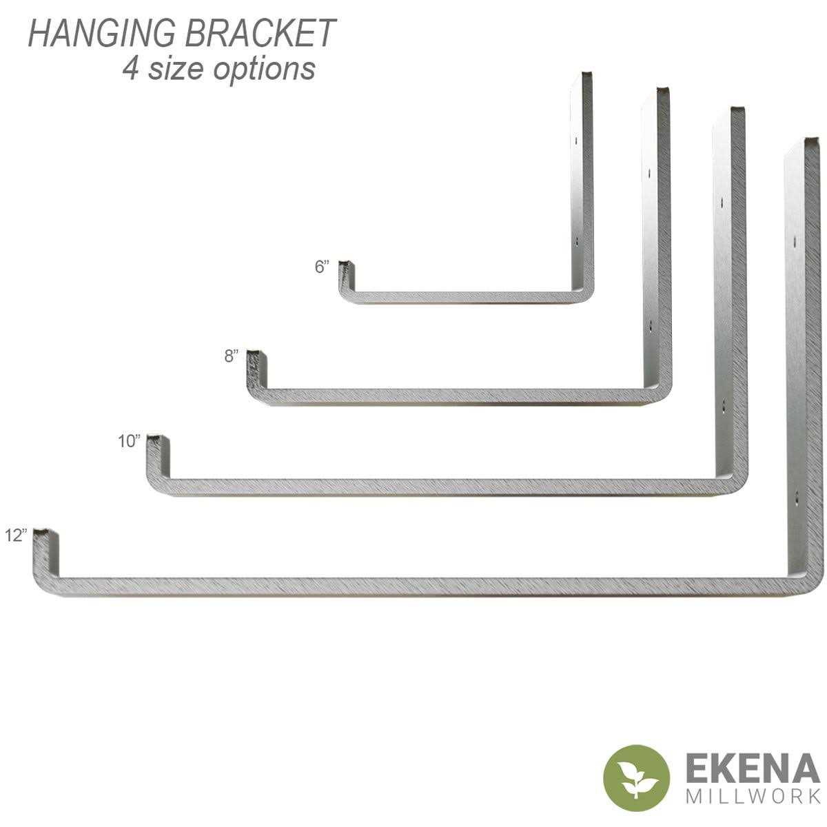 Ekena Millwork 2W x 6D x 5 1/2H Steel Hanging Shelf Bracket - Image 5