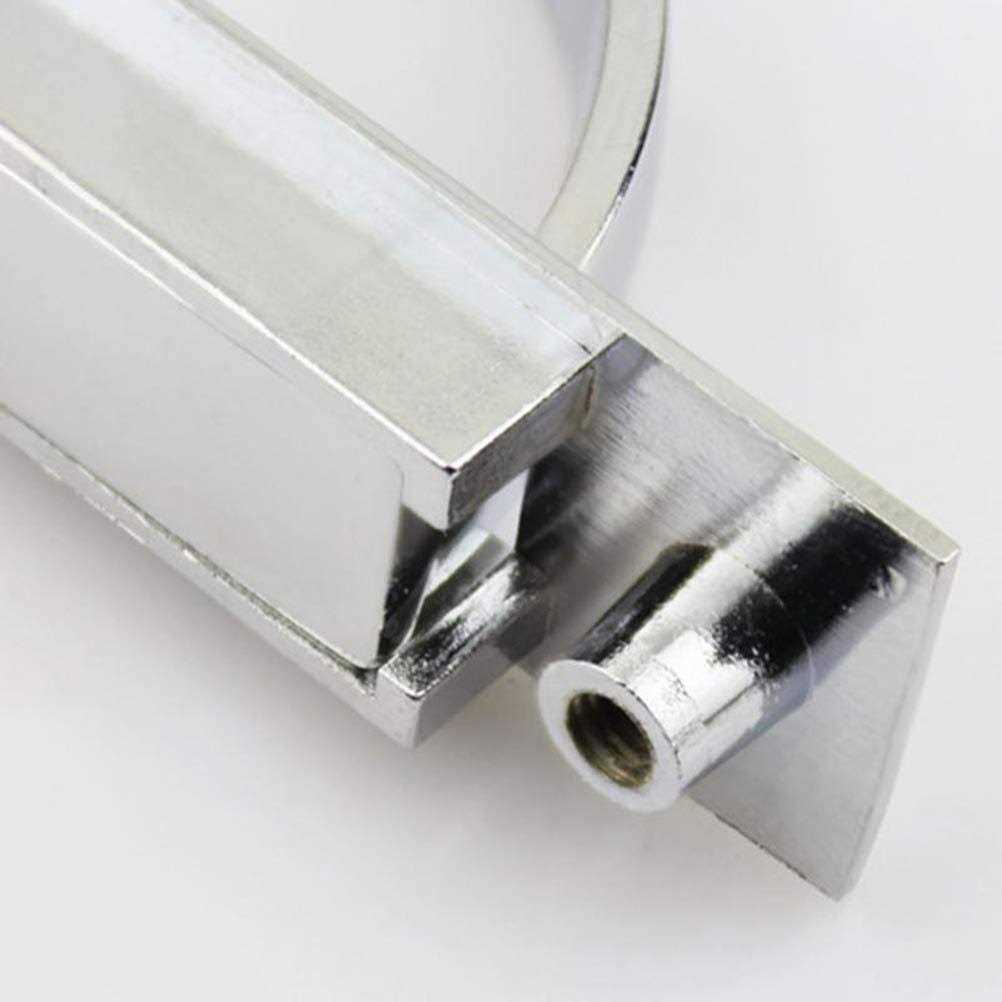 Daycount Pack of 2 Invisible Cabinet Drawer Handle Rotating Zinc Alloy Hidden Grip Pulls Handles Hardware for Cabinet - Image 3