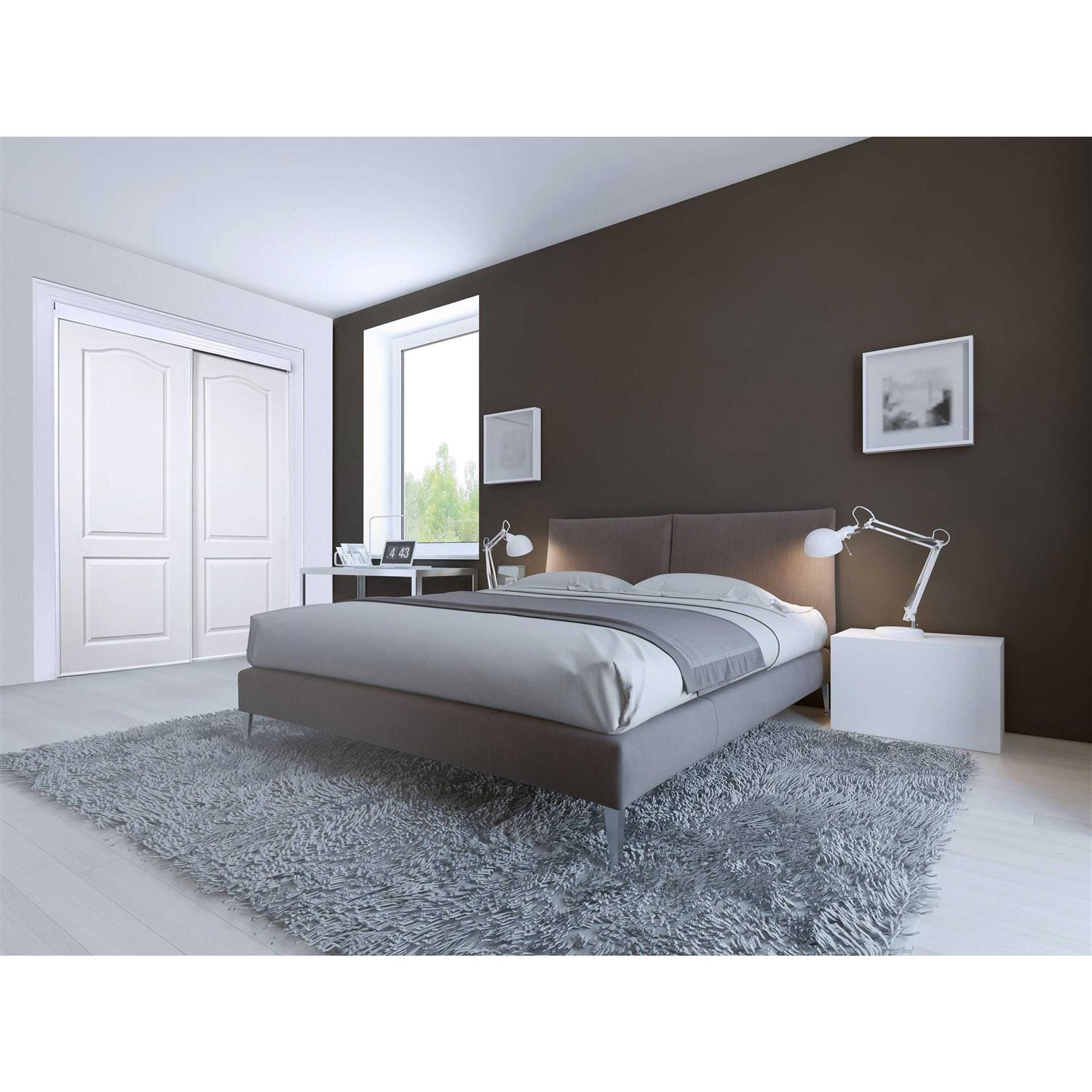 Paneled Manufactured Wood Sliding Closet Doors Renin - Image 4