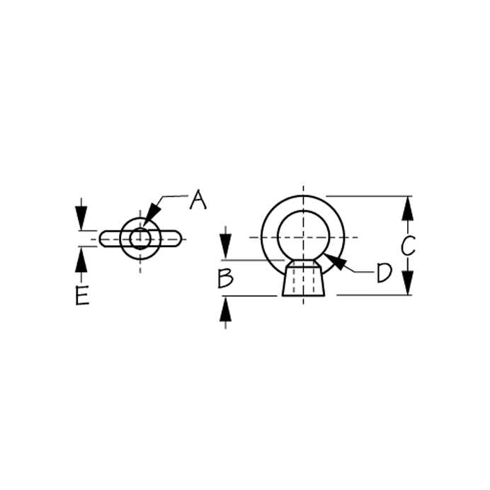 Sea Dog Stainless Steel Eye Nut - Image 4