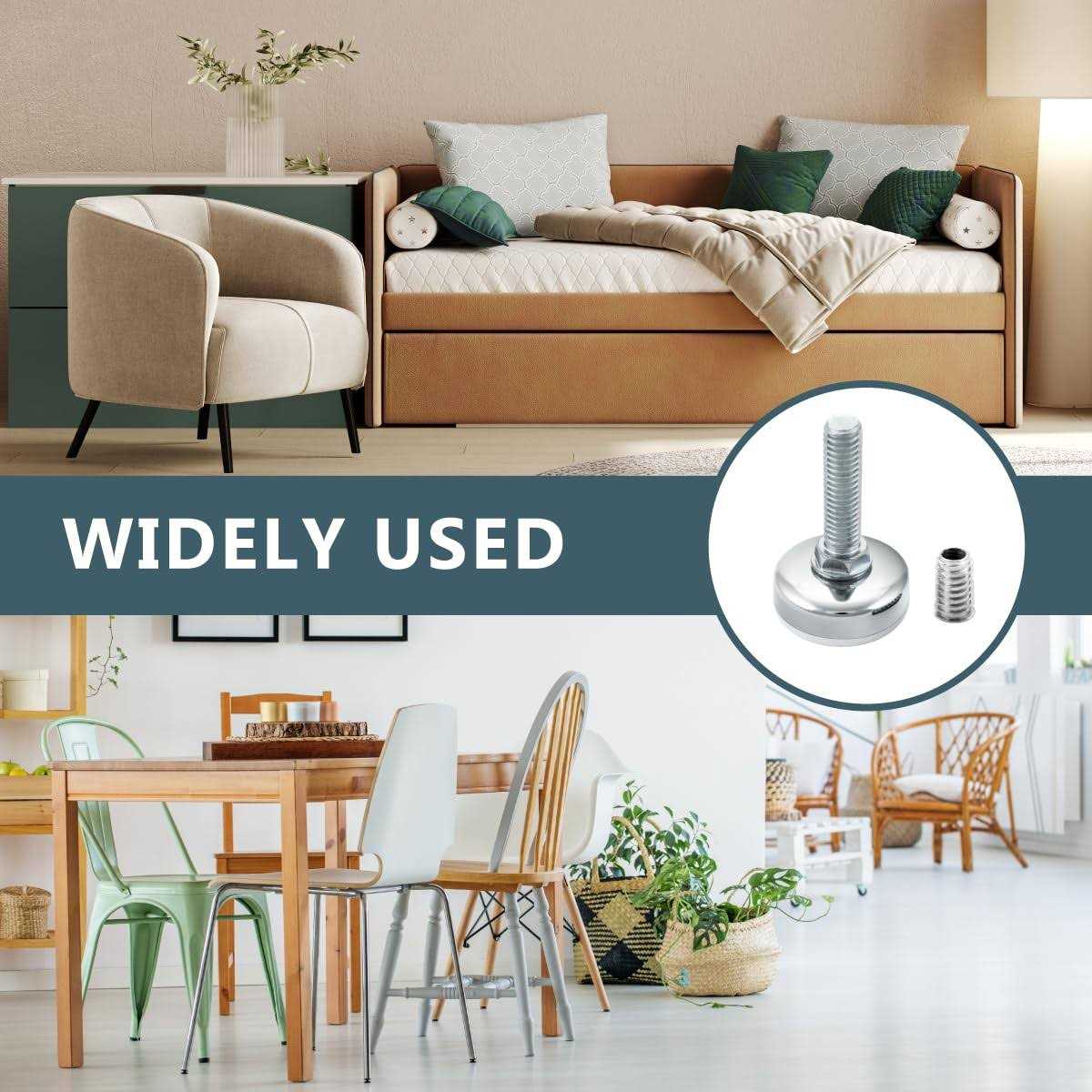 POWERTEC Levelers 3/8 Threaded Inserts Furniture - Image 3