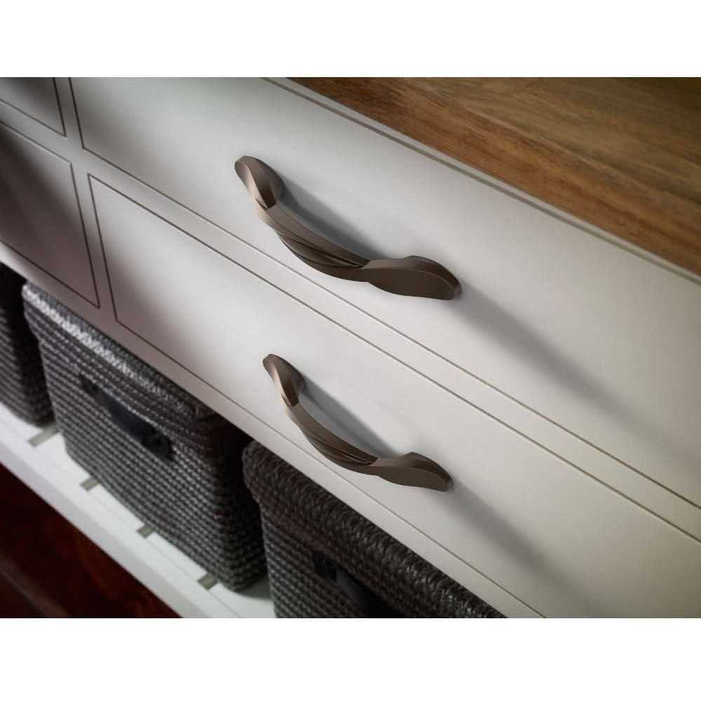 Franklin Brass 3 inch Twisted Arch Pull in Satin Nickel P35518K-SN-B - Image 4