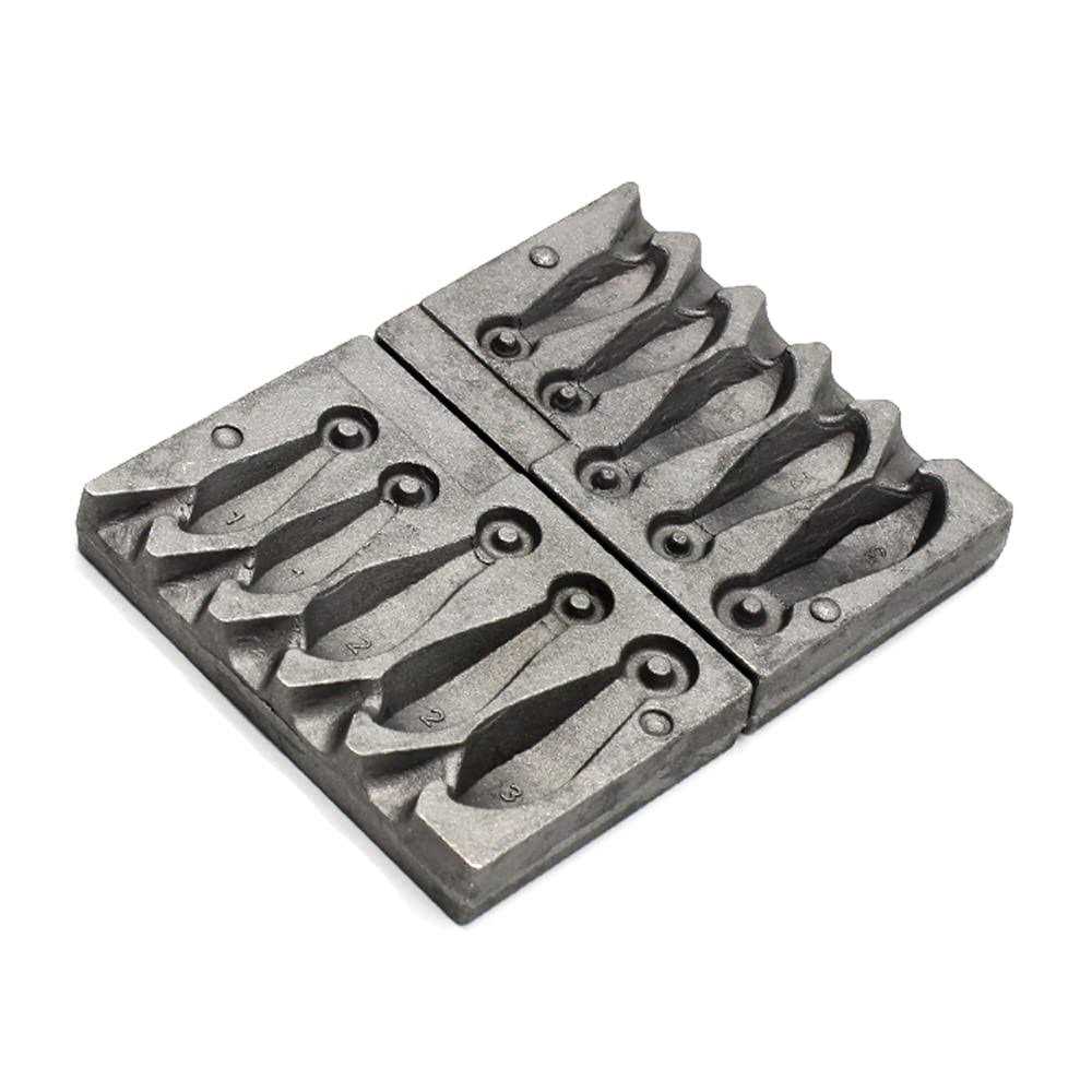 Dimatteo Bank Sinker Mold with 5 Cavities and 1,2.3-Ounce,Without Handle - Image 3