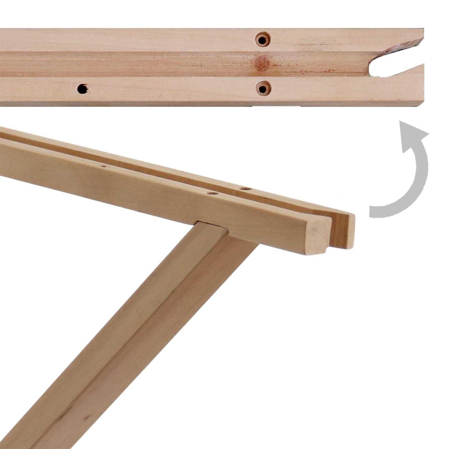 PRIADE Wall Mounted Wood Bracket for Hanging Sconce Pendant Lamp Kits - Image 5