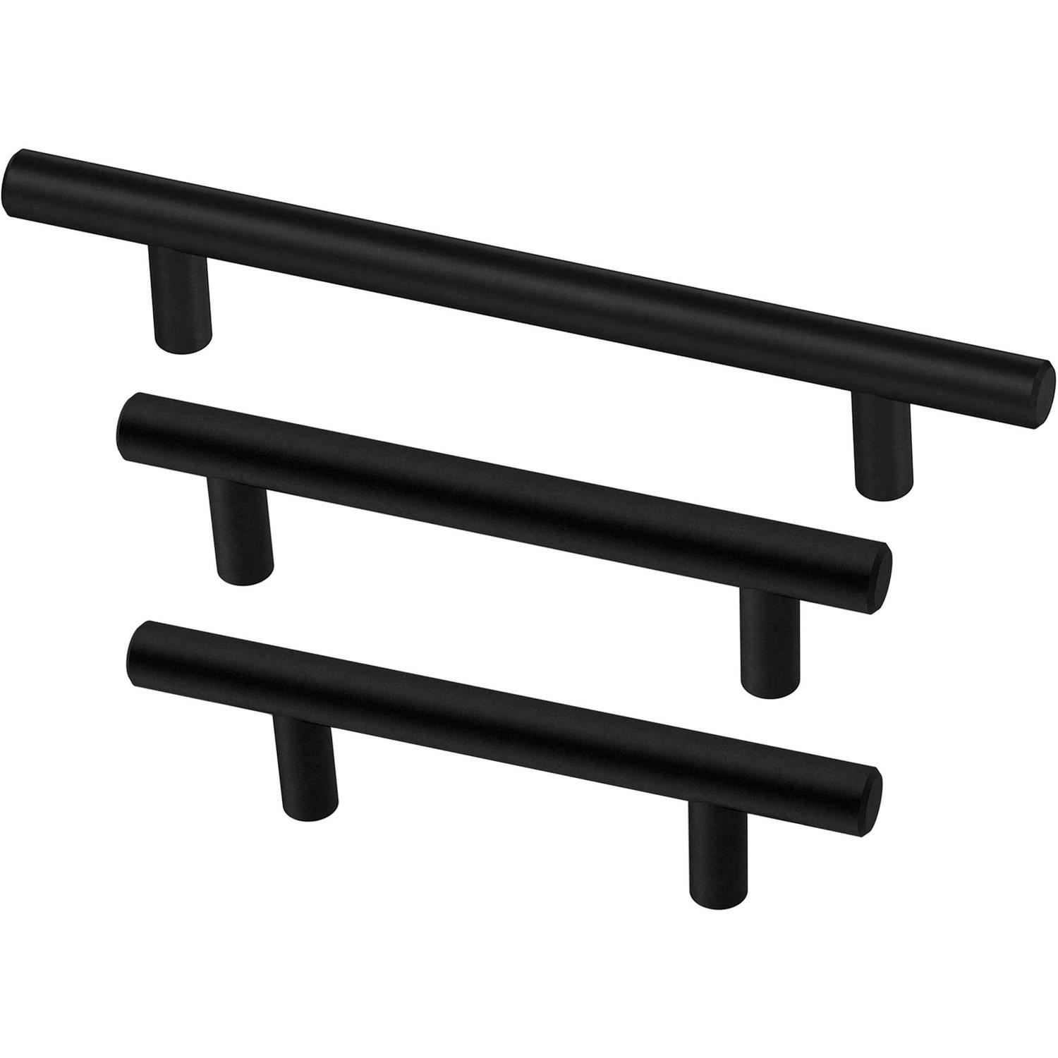 Franklin Brass Simple Bar 3-3/4 in. Matte Black Cabinet Drawer Pull P46641K-FB-B - Image 4