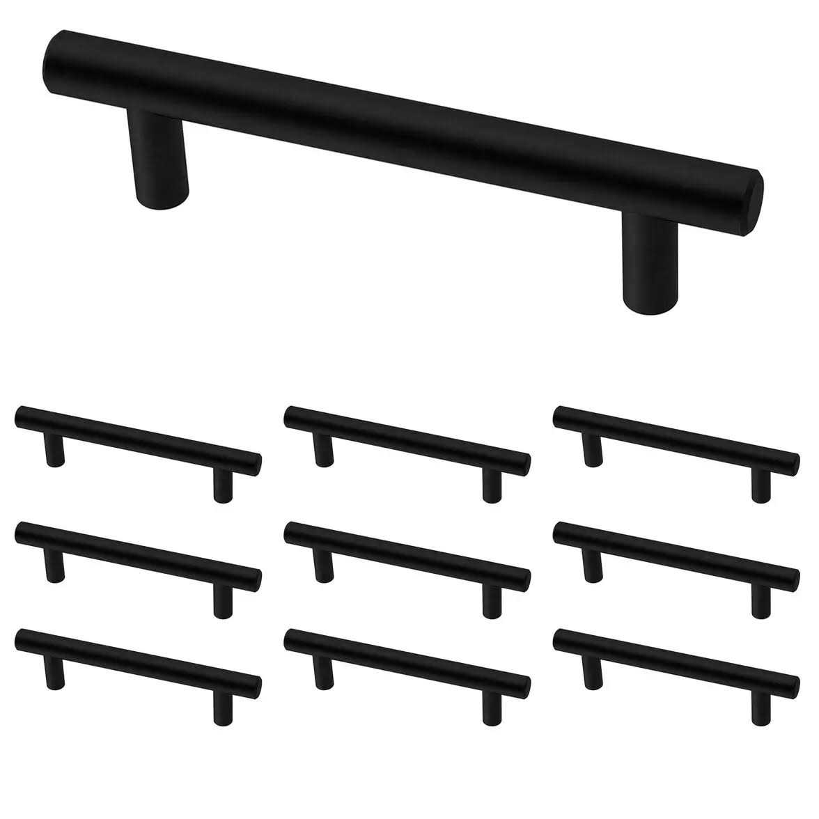 Franklin Brass Simple Bar 3-3/4 in. Matte Black Cabinet Drawer Pull P46641K-FB-B - Image 5
