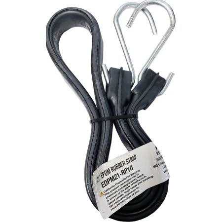 Hyper Tough Tarp Strap with Steel Hooks - Image 2