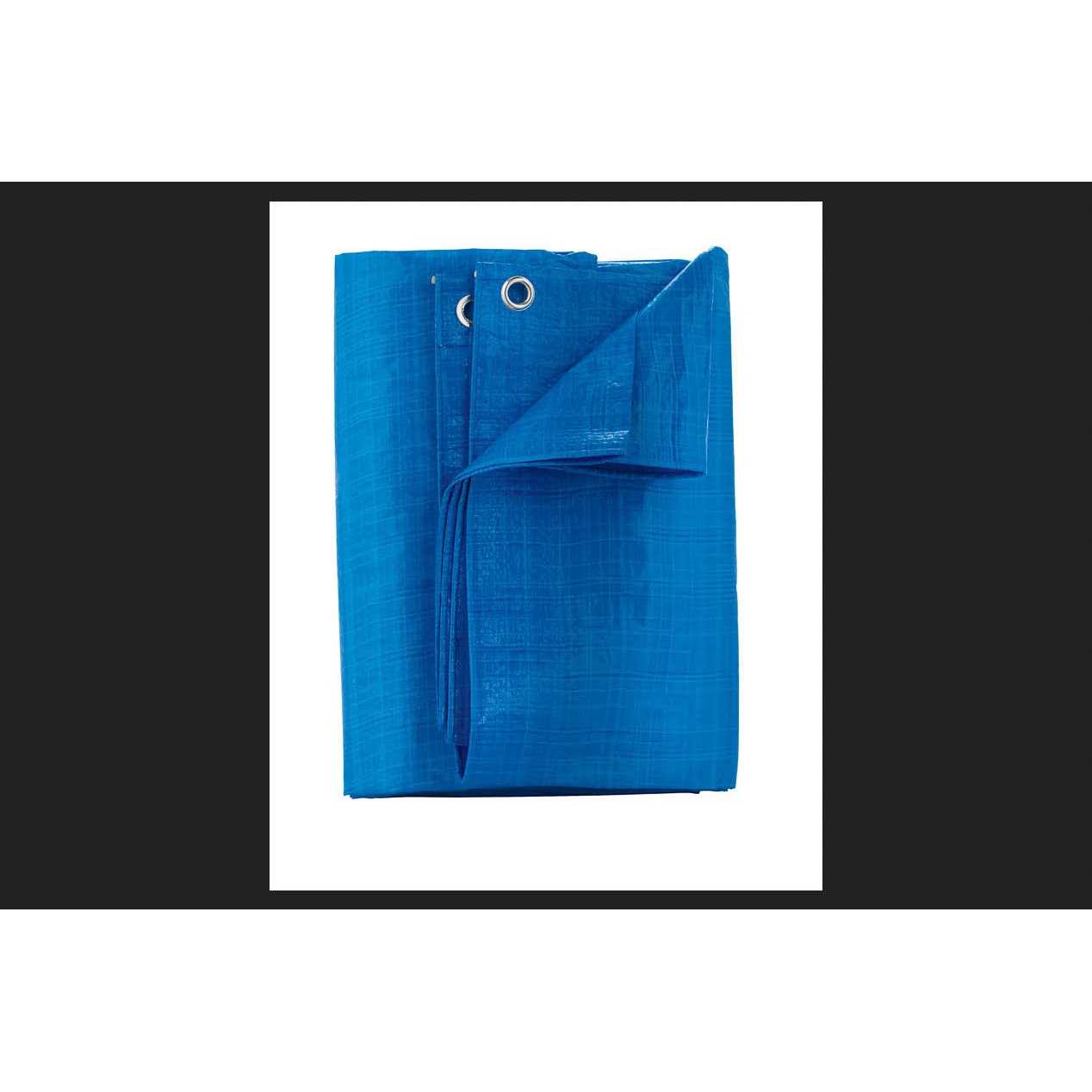 Home Plus 6 ft. W x 8 ft. L Light Duty Polyethylene Tarp - Image 3